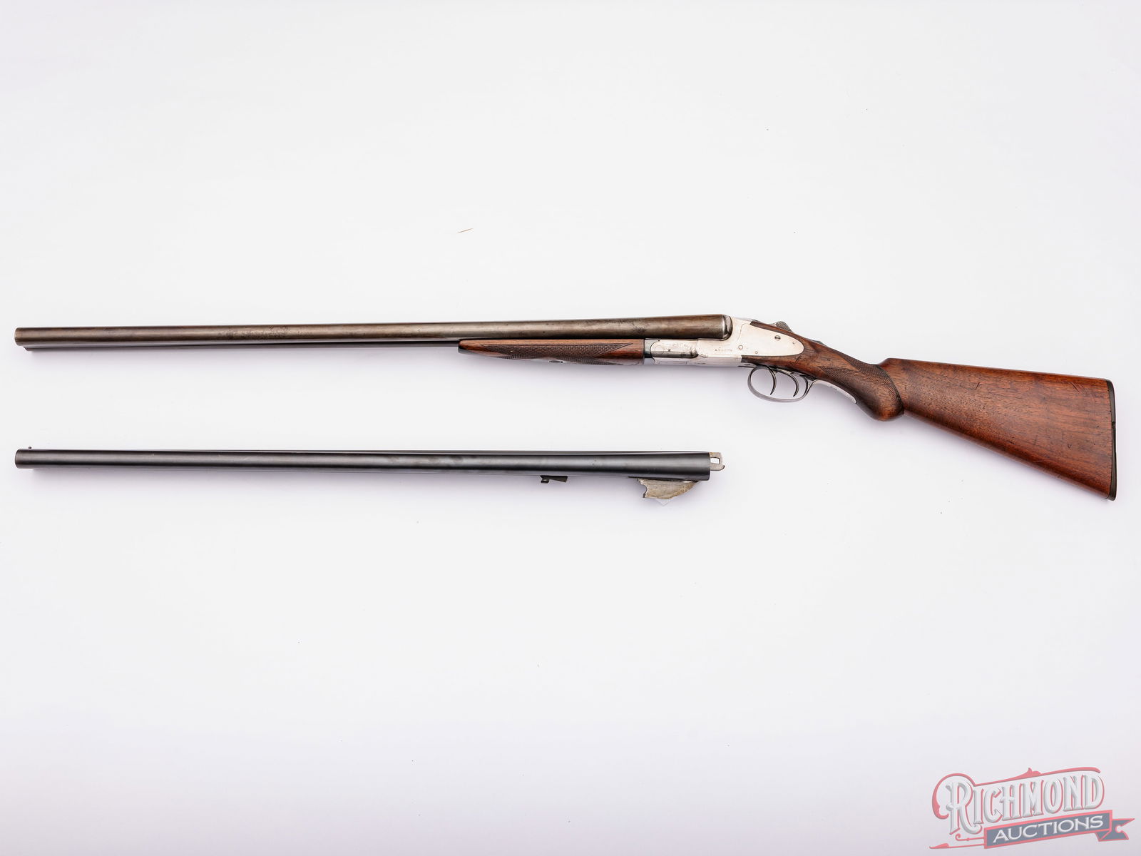 L.C. Smith OO Grade 12 Gauge Two Barrel Set - 2