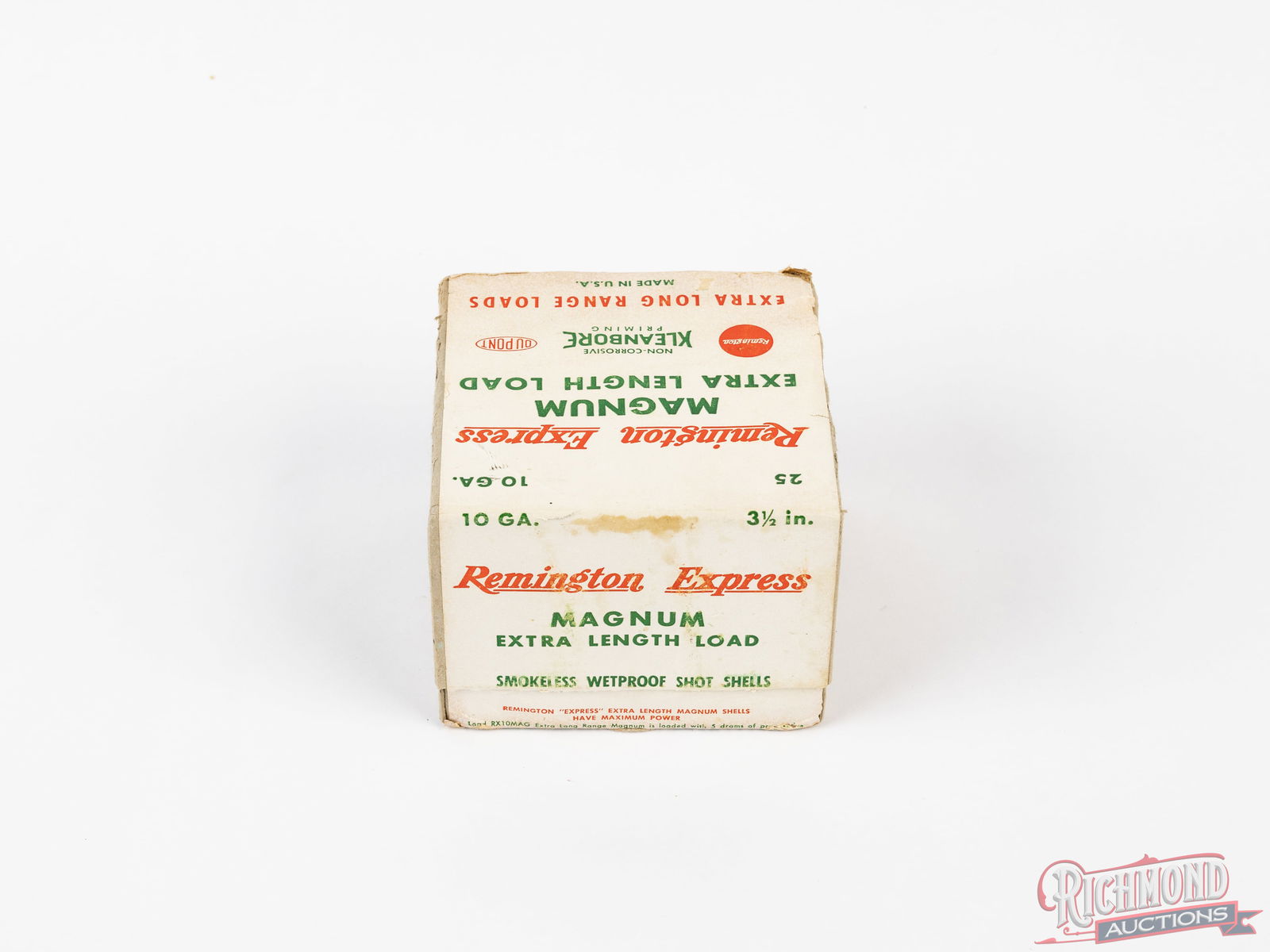 Sealed Remington Express Magnum 10 Gauge Shot Shell Collector Two-Piece Box - 2