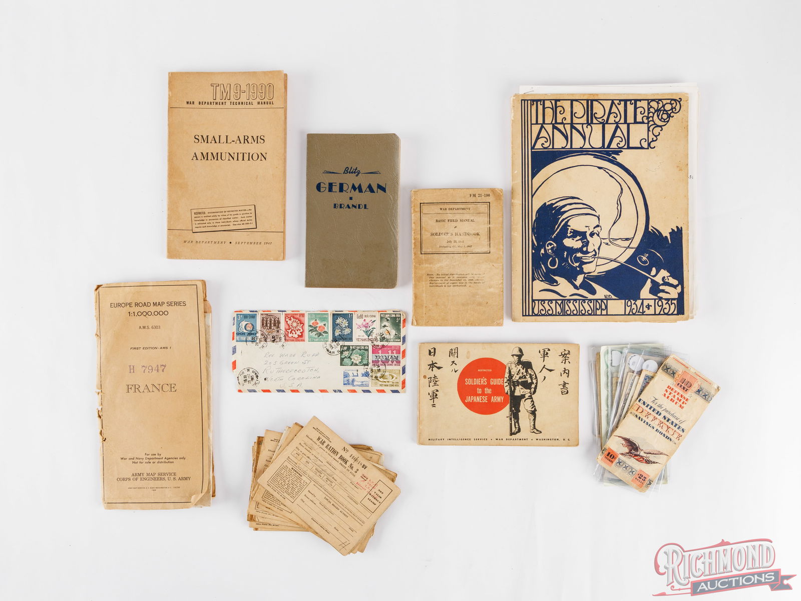 Large Lot Of World War II And Serviceman Ephemera (1 of 1)