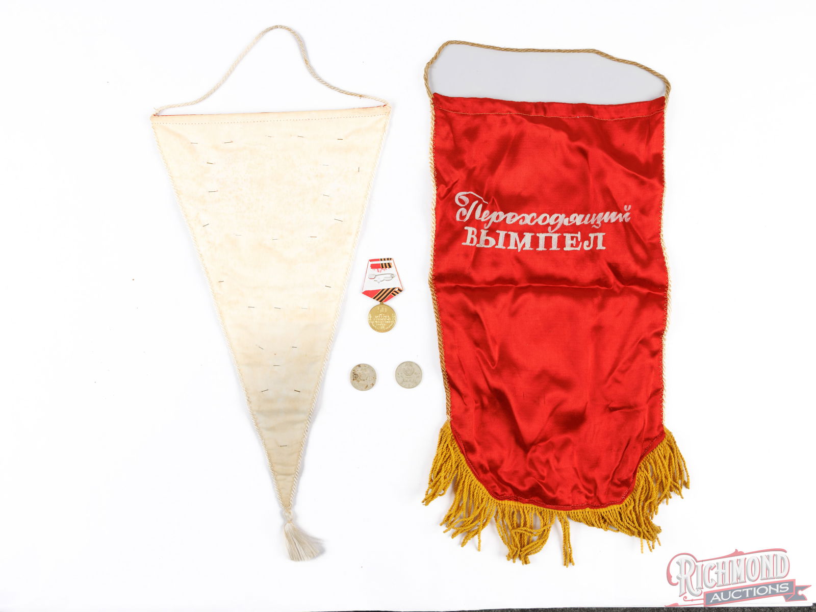 Lot Of Soviet Era Medals And Banners - 2