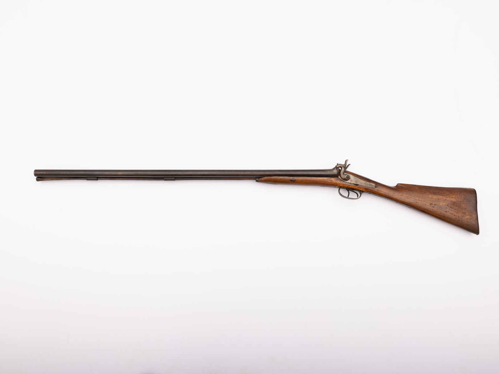 Wall Hanger Percussion Muzzleloader Side By Side Shotgun By W. Richards - 2
