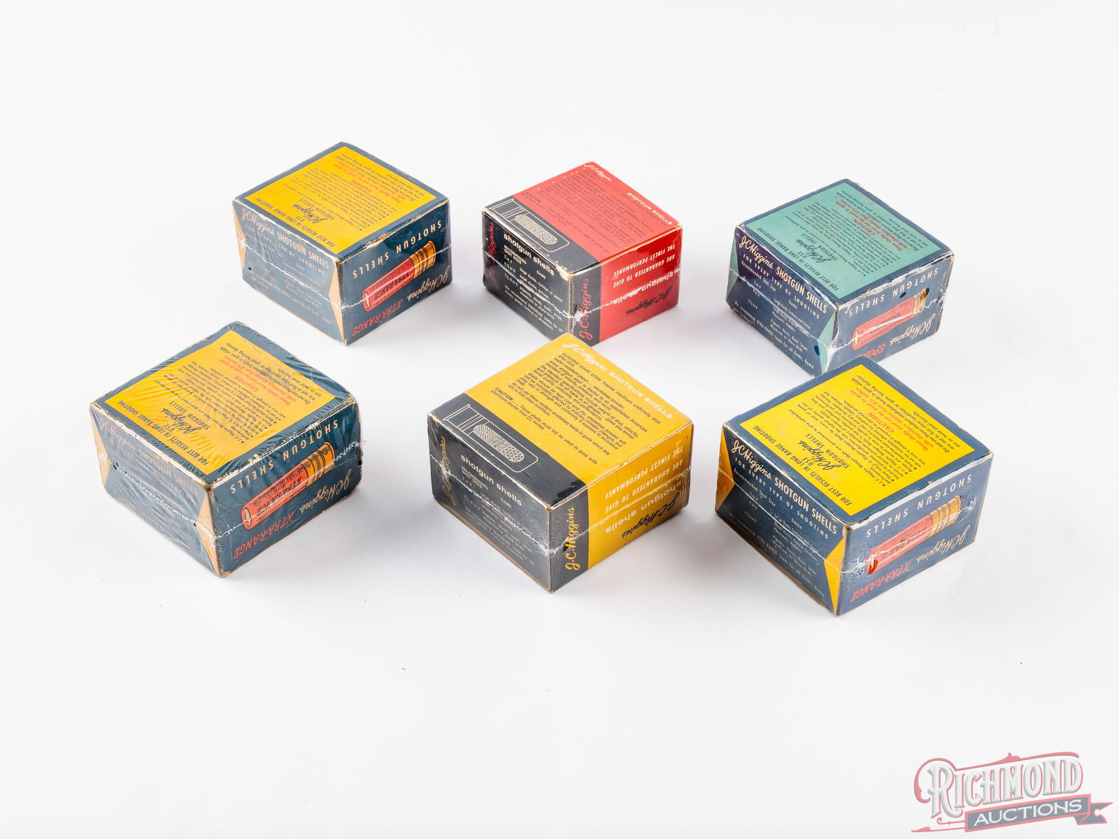 73 Rounds JC Higgins Shotshells Vintage Boxes in 12, 16 and 20 Gauge - 2