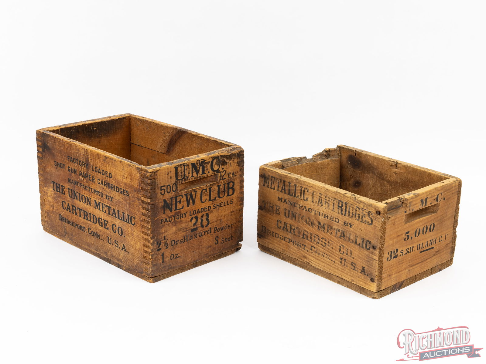 2 Union Metallic Cartridge Co Wooden Crates (1 of 2)