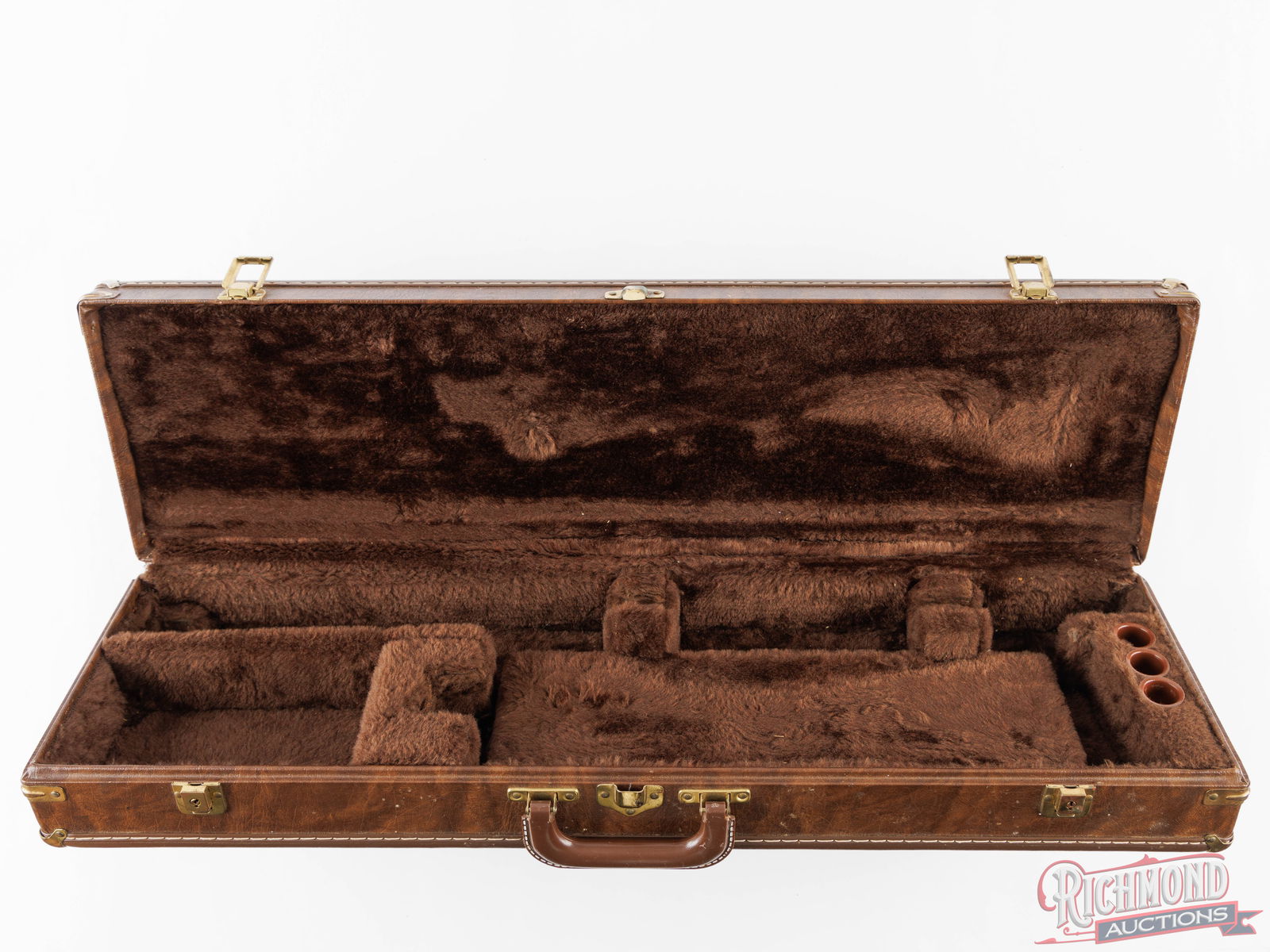 Browning Over/Under Shotgun Dark Brown Suitcase - 3