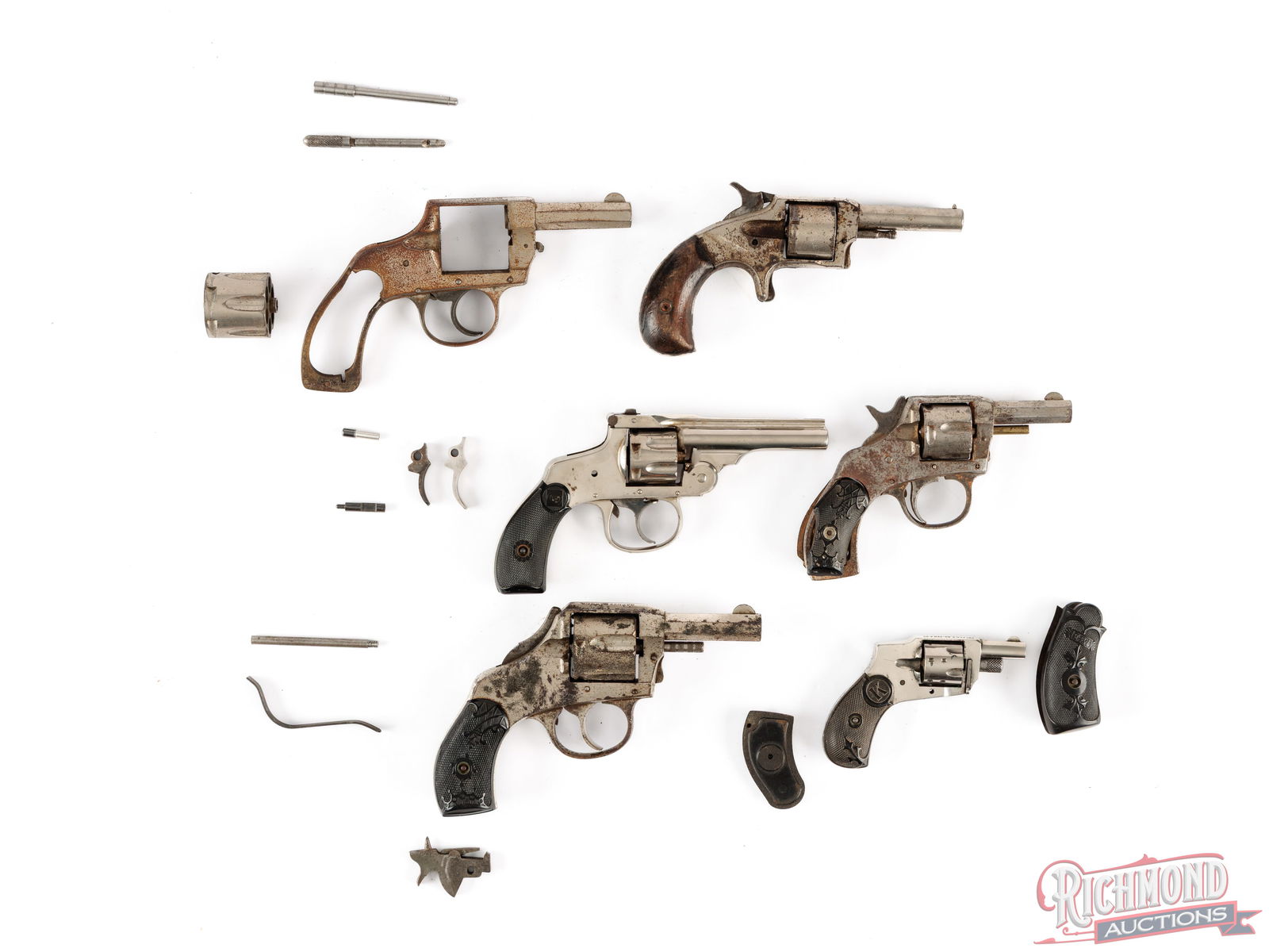 Lot Of Antique Parts Revolvers - 2