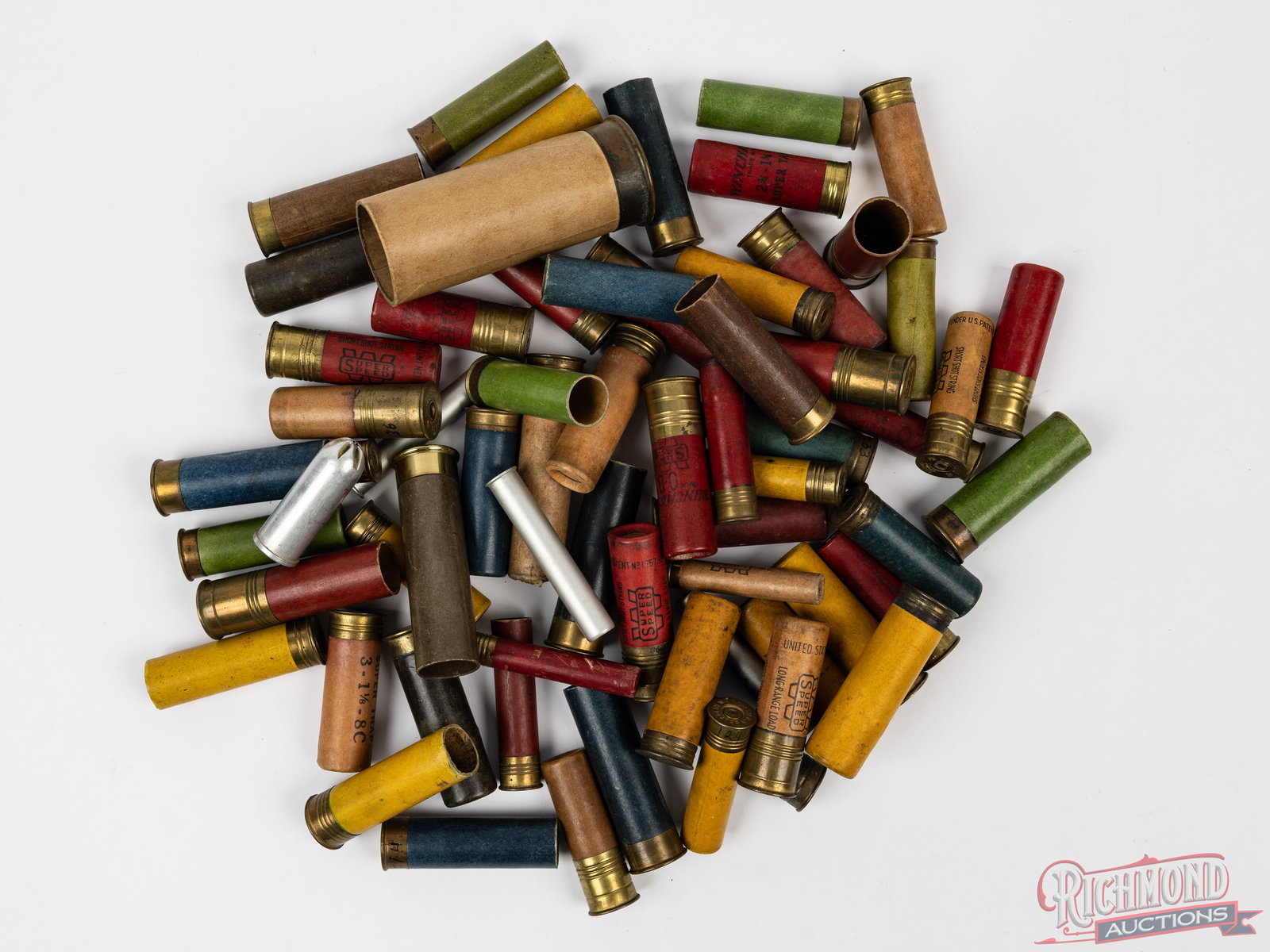 66 Rounds Winchester & W.R.A. Head Stamped Collector Shot Shells Includes Rare Gauges (1 of 1)