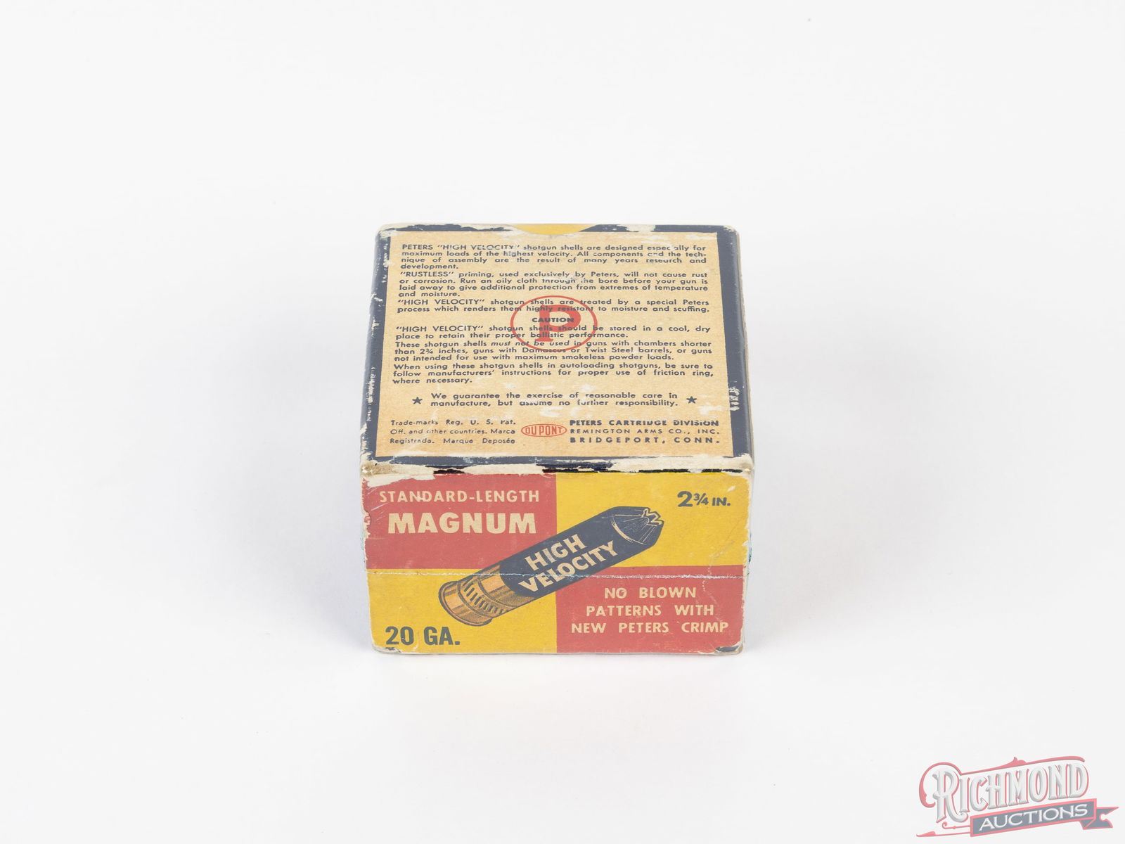 Full Peters High Velocity 20 GA Magnum Standard-Length Collector Shot Shell Box - 2