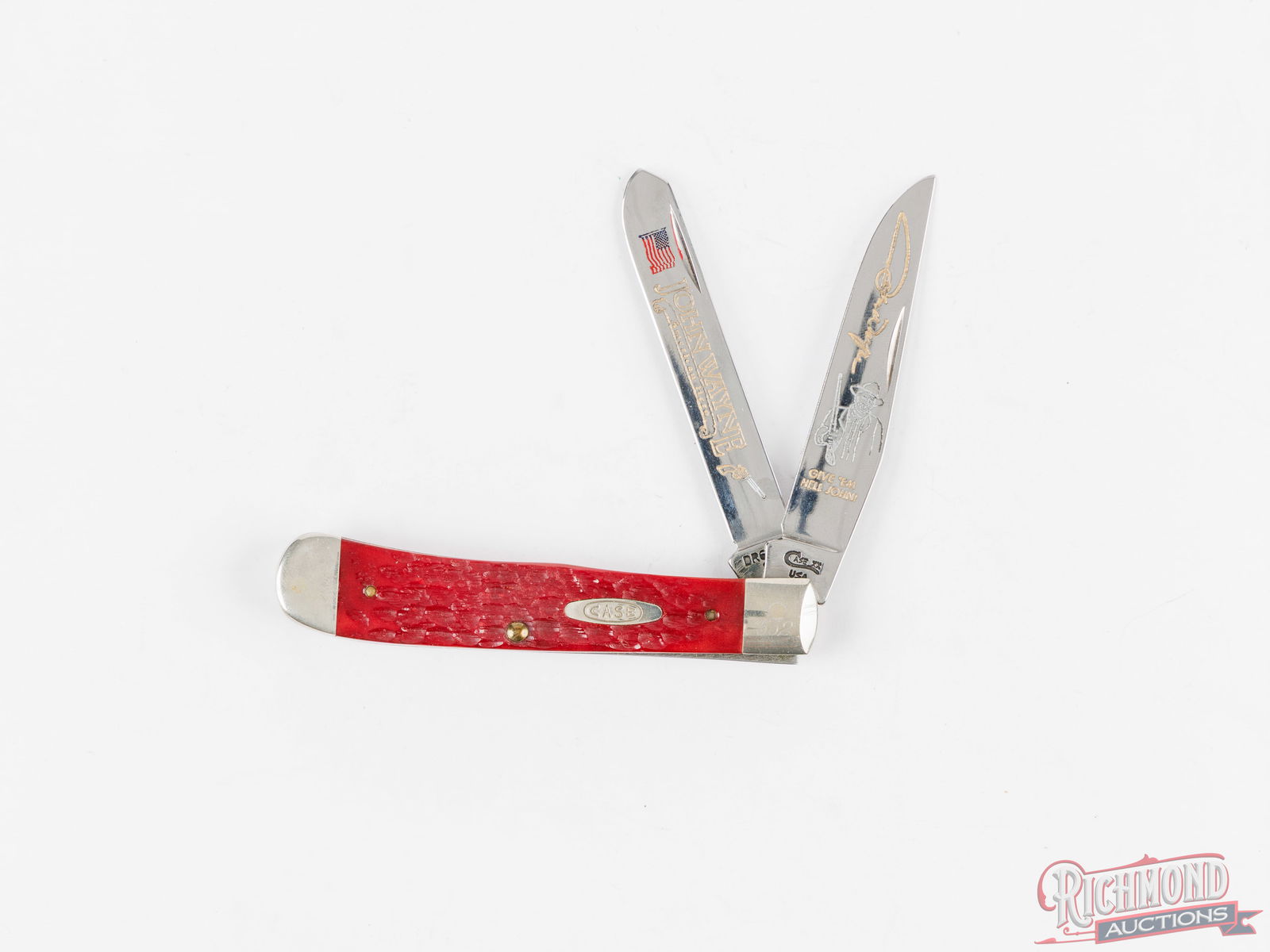 Two Case XX Limited Edition Folder Knives Moby Dick & John Wayne - 4