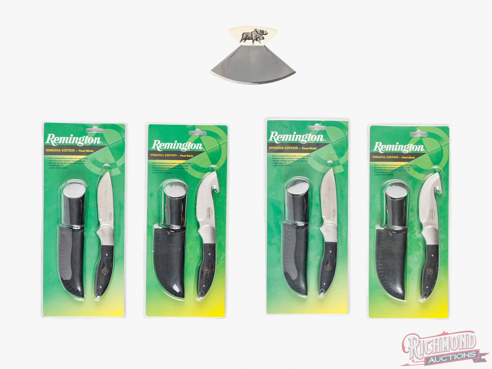 Four New Remington Fixed Blade Knives & Ulu Moose Arctic Knife (1 of 5)