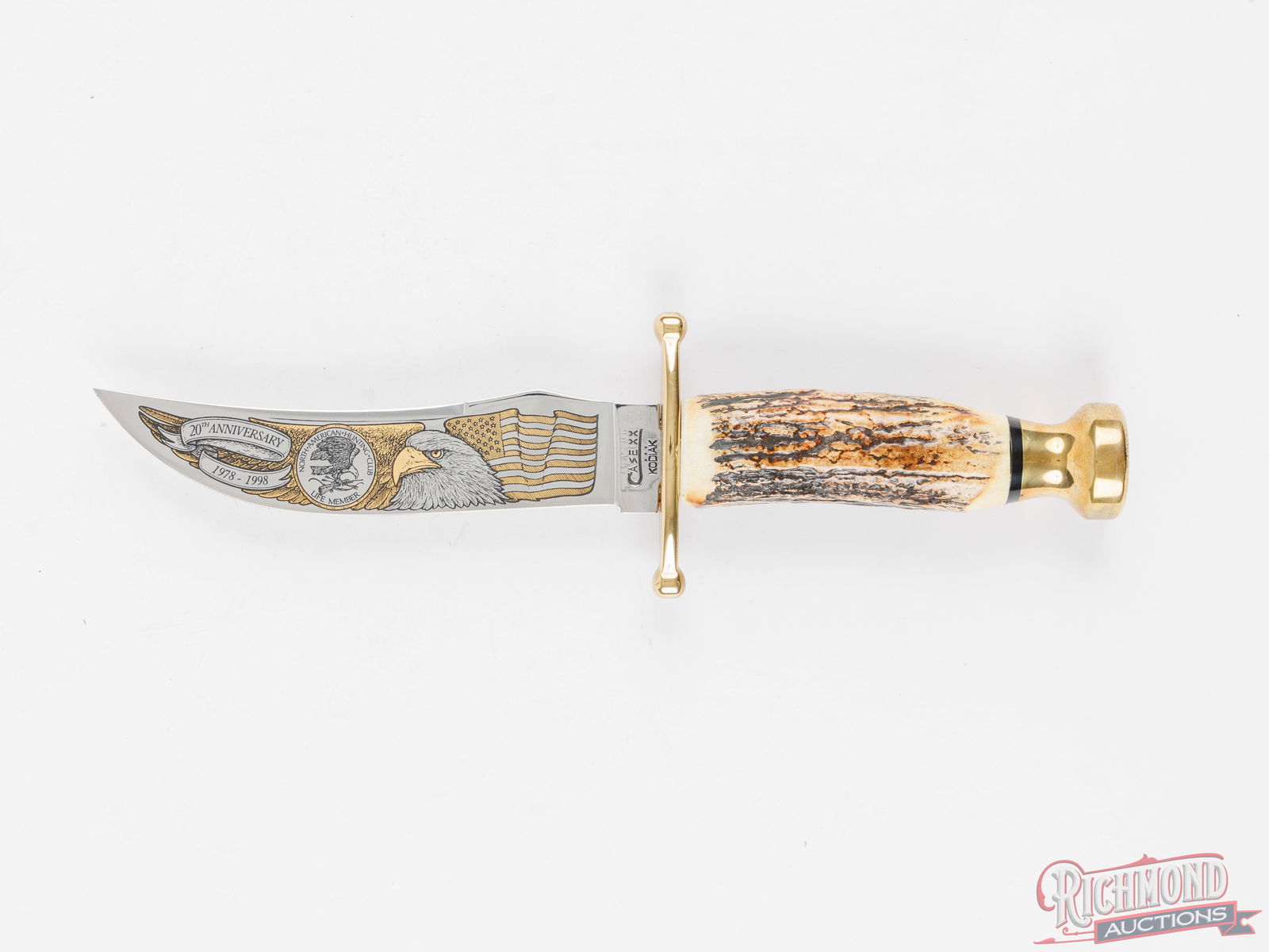 Case Kodiak North American Hunting Club 20th Anniversary Knife with COA - 2