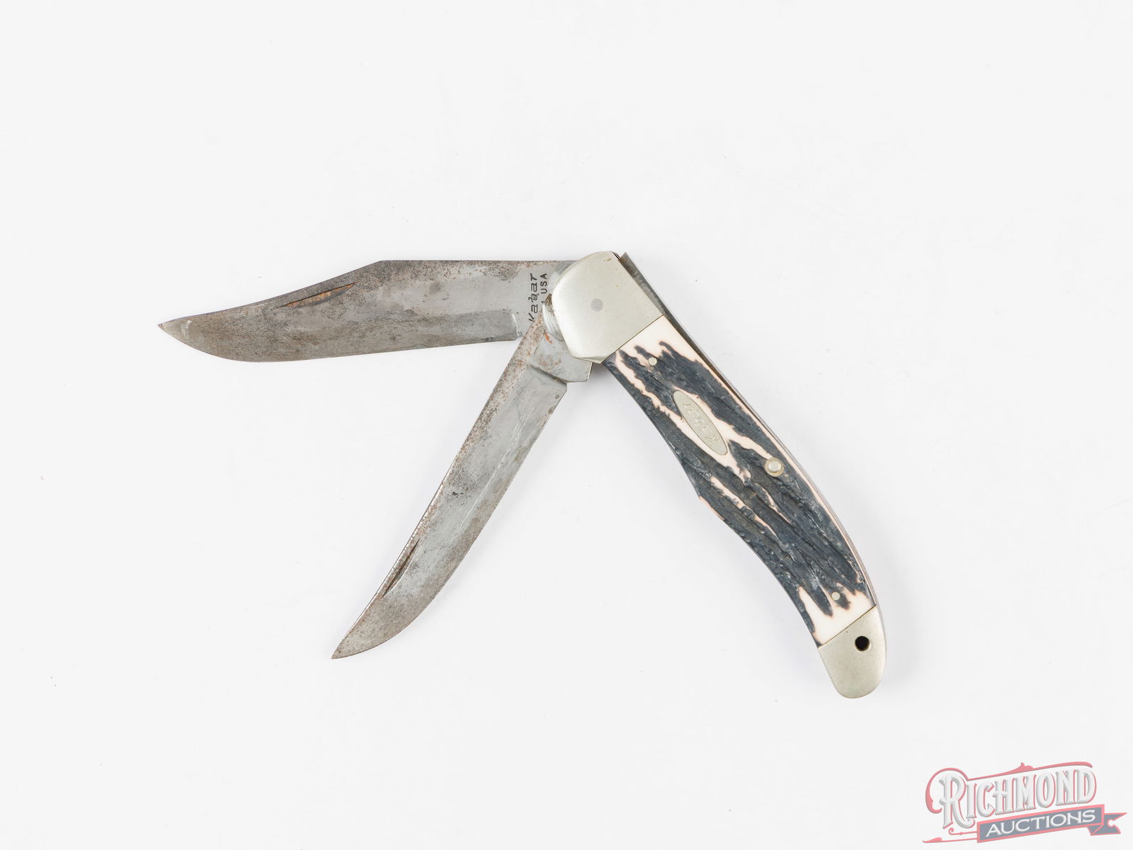 Ka-Bar USMC Iwo Jima Commemorative, Ka-Bar Folder & Sgt. Bulldog Fixed Blade Knife - 6