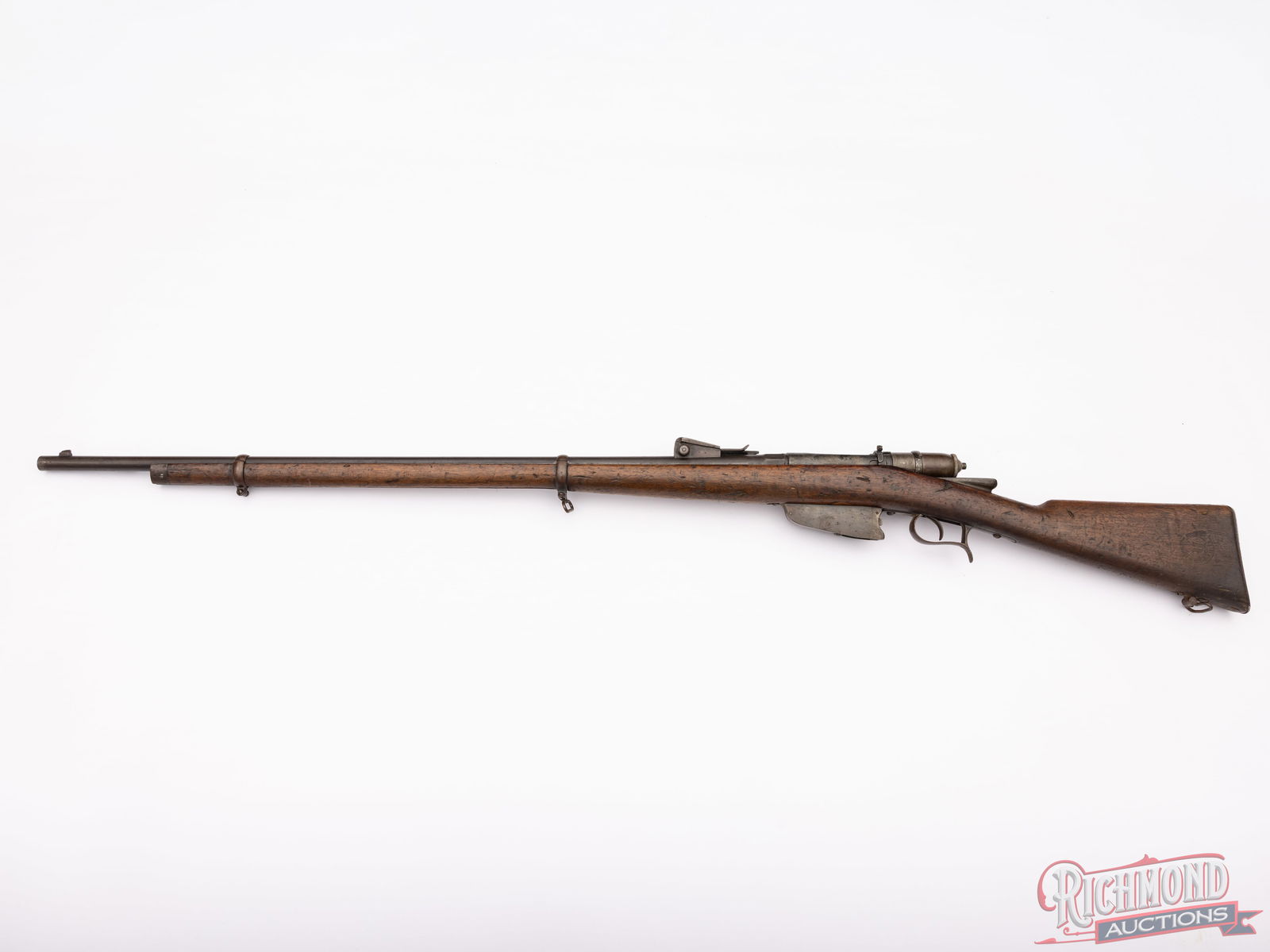 Antique 1889 Terni Italian Model 1870/87 Vetterli Rifle Cal 6.5 Carcano - 2