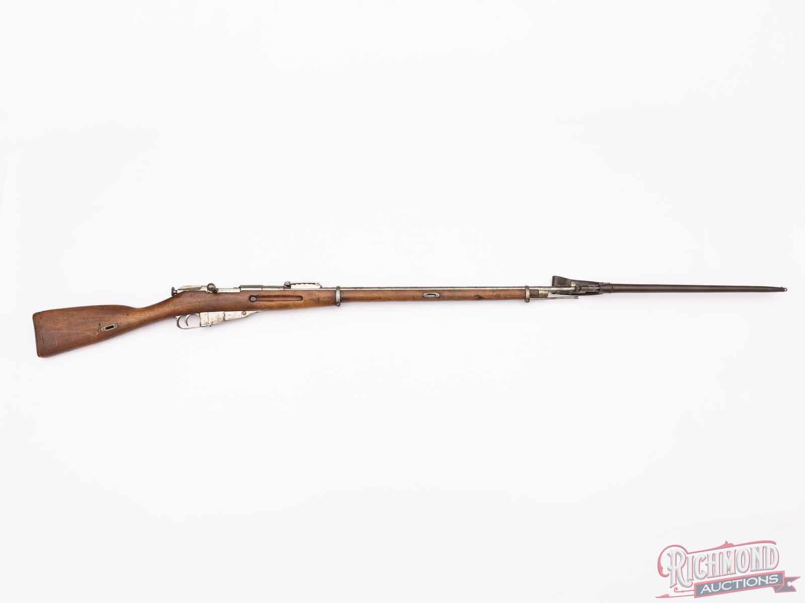 Remington Arsenal M91 Mosin Nagant Bolt Action Rifle With Bayonet (1 of 2)