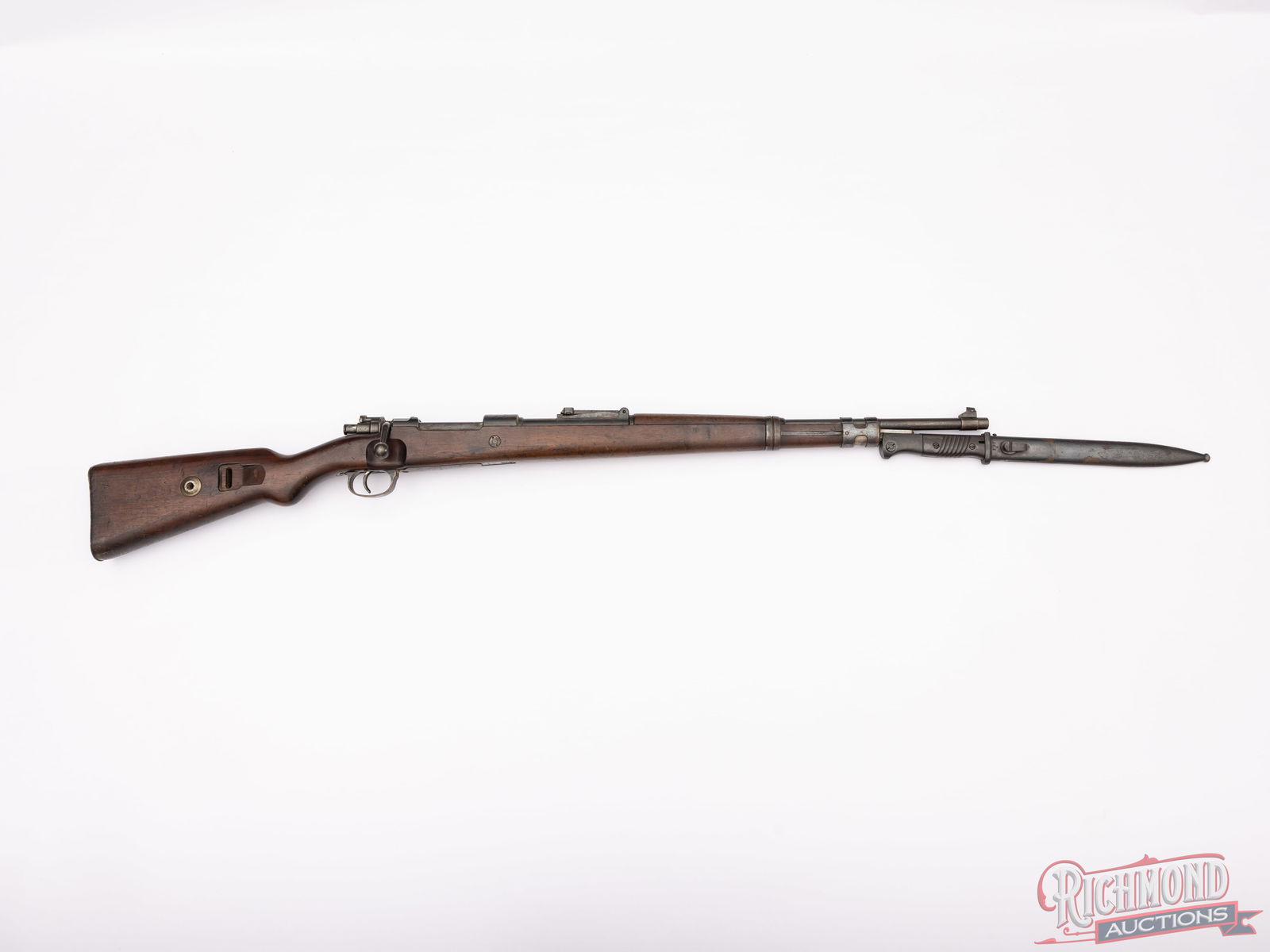 Scarce 1937 Mauser K98 Bolt Action Service Rifle S/243 Code With Bayonet (1 of 2)