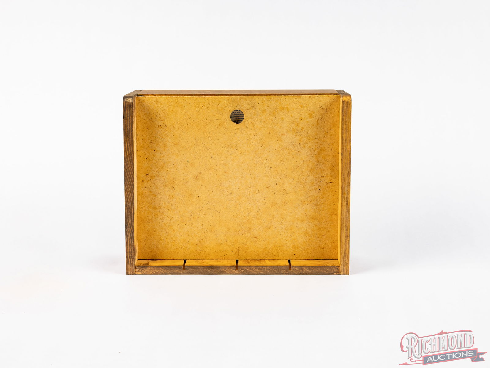 Wood & Glass Winchester Display Case With 29 Boxes of Vintage 22 LR, Long & Short Ammunition - 2