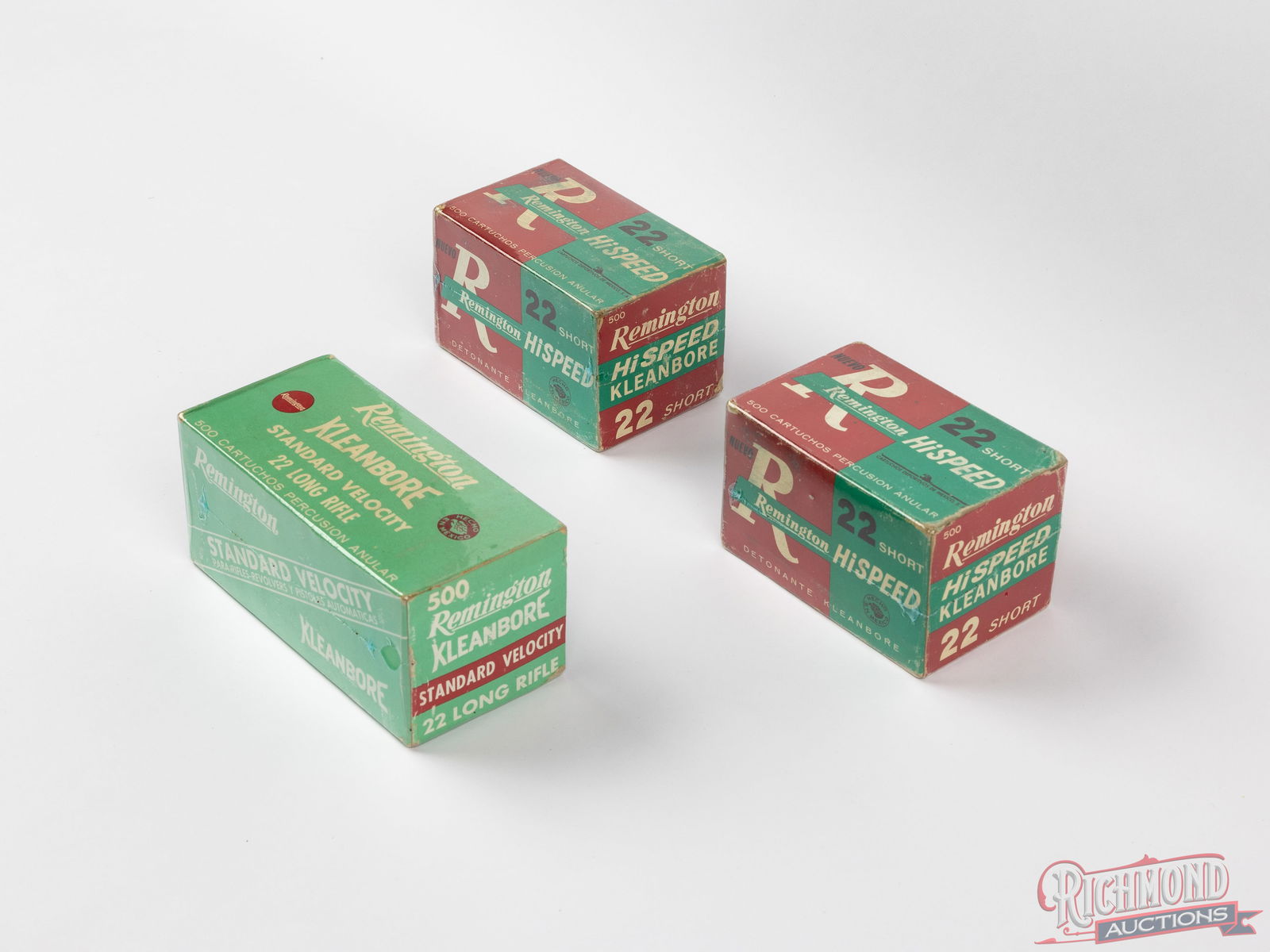 Three Factory Full Bricks Remington Spanish .22 LR And .22 Short Ammunition 1500 Rounds - 2