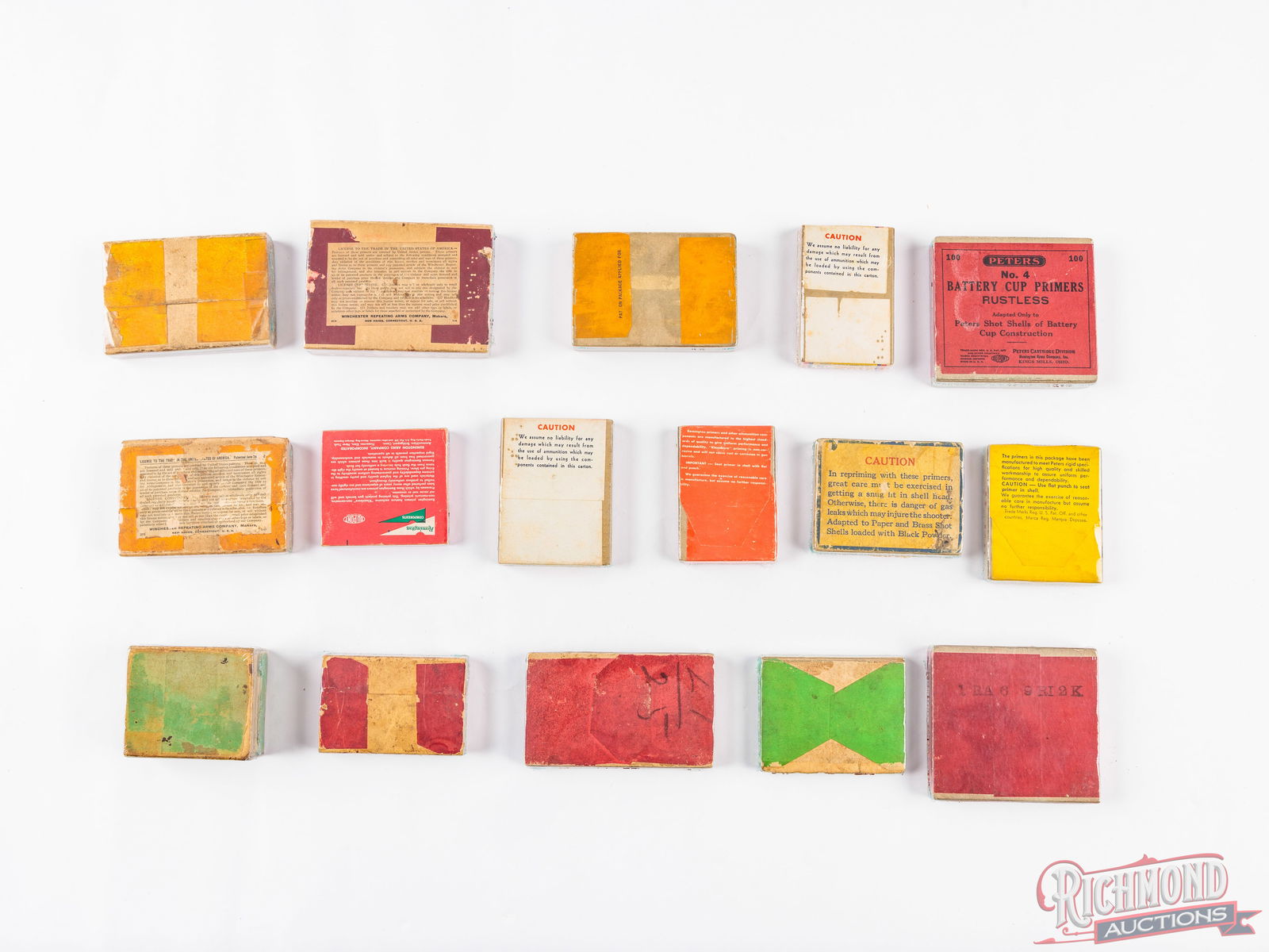 Large Collection Of Assorted Primers Includes Winchester, Peters, U.S. Cartridge Co, Remington - 3