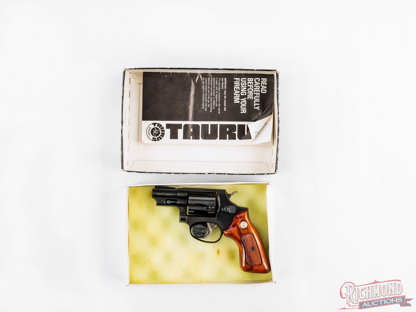 Taurus Model 85-S .38 Special 2" Snub Nose Revolver In Original Box - 4
