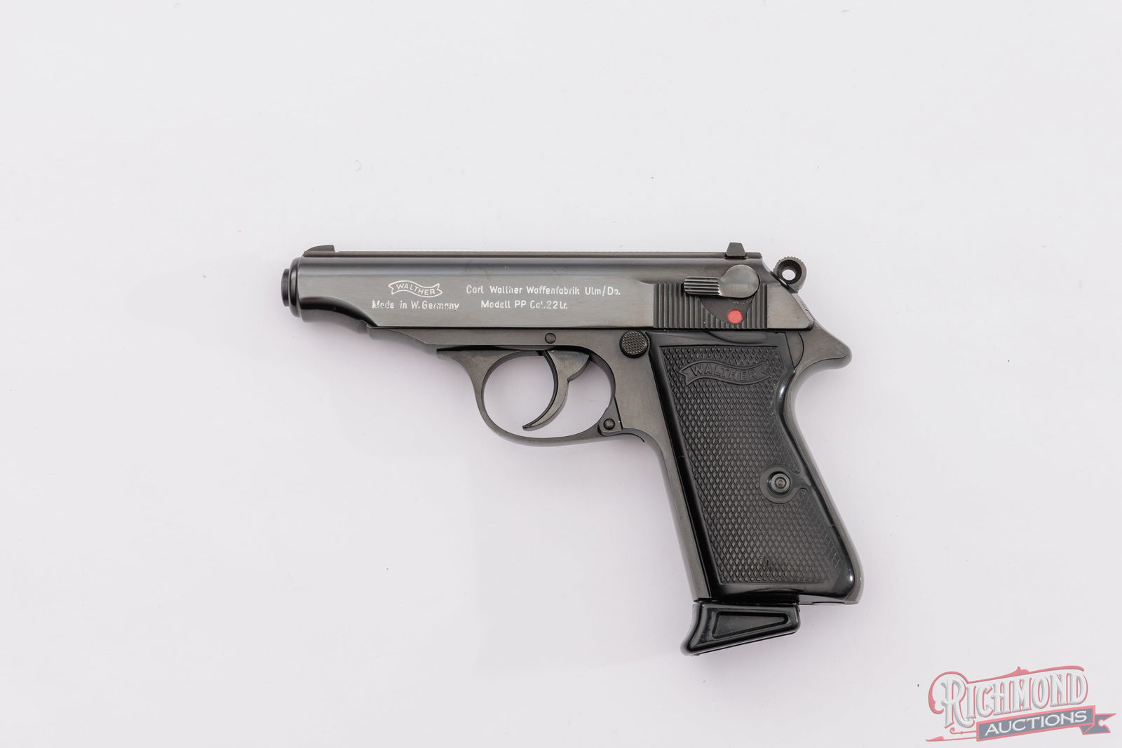 German Walther Model PP .22 LR Semi-Auto Pistol - 2