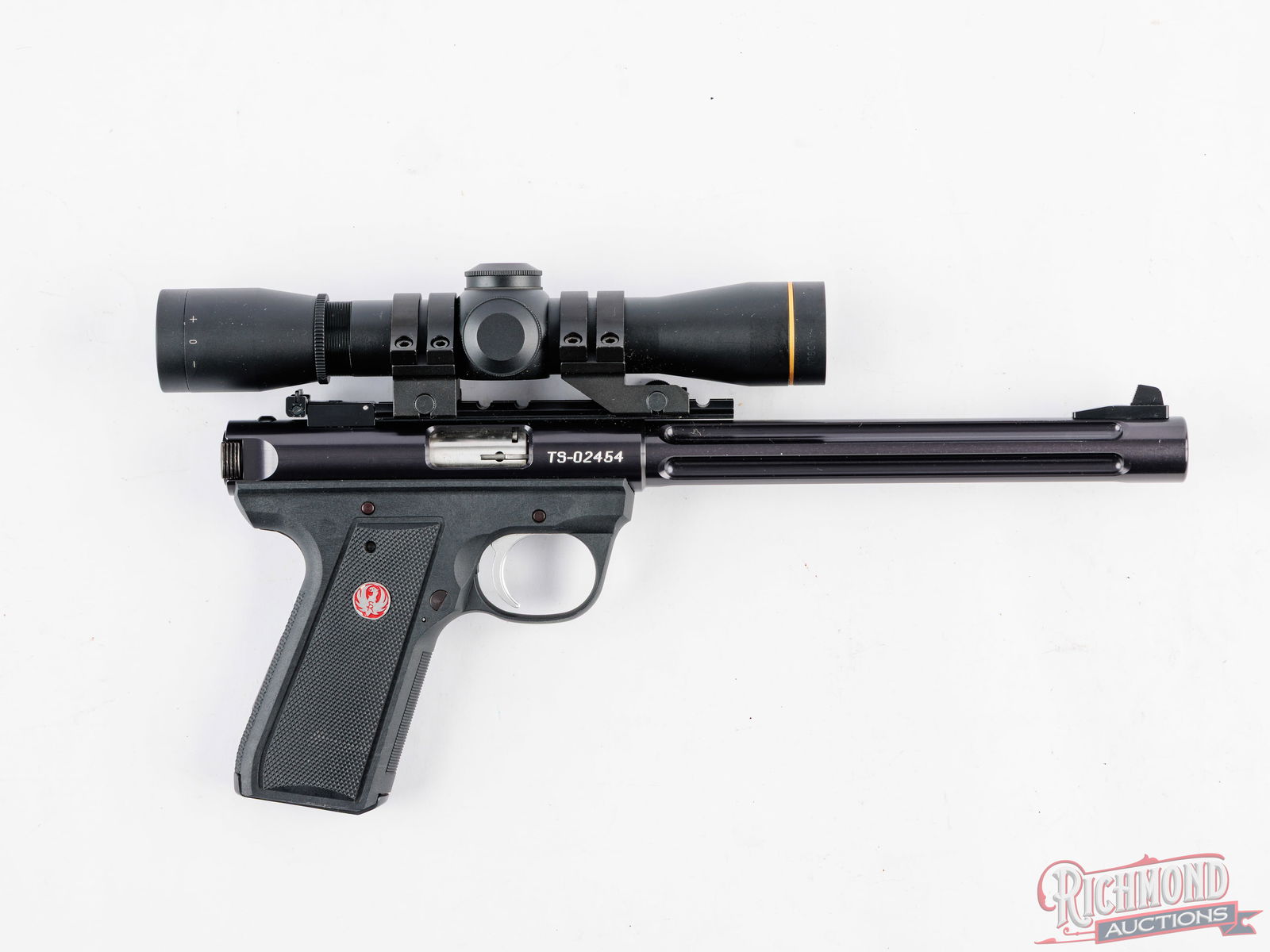 Ruger 22/45 MK III Upgraded Tactical Solutions PAC-LITE 8-1/2" .22 LR With Leupold Scope - 4