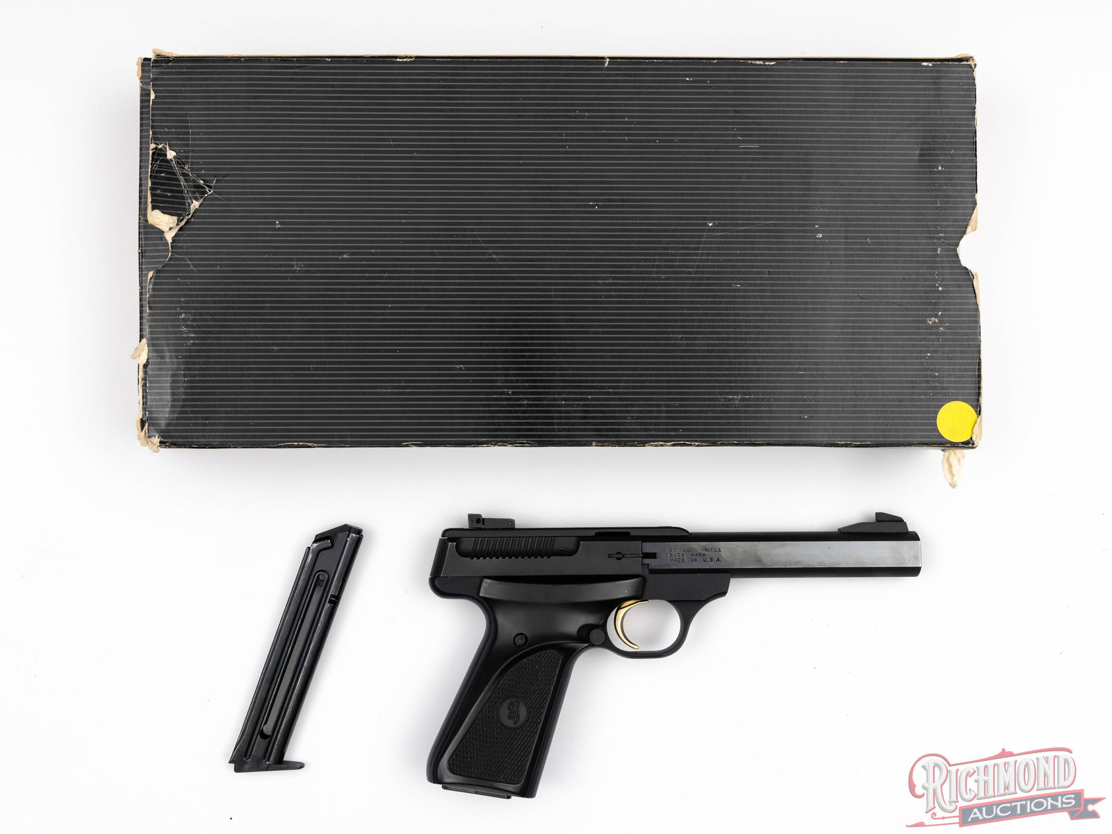 Browning Buckmark .22 LR Semi-Automatic Pistol with 5-1/2" Bull Barrel - 2