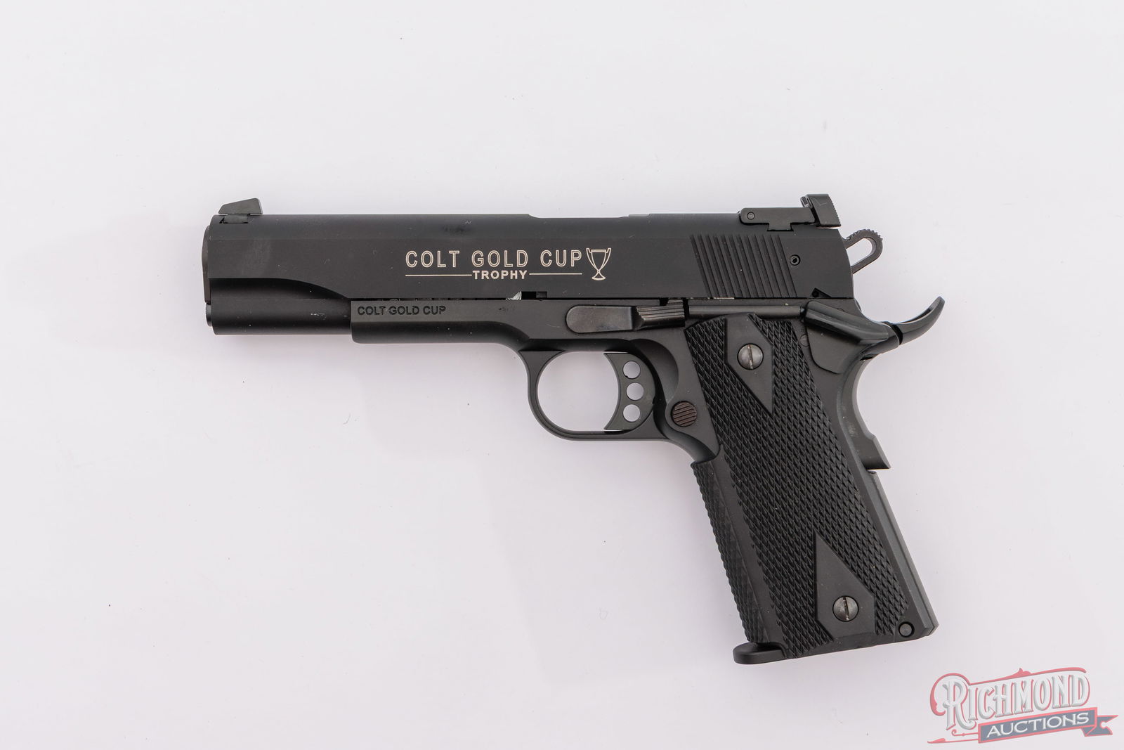Walther Colt Contract Gold Cup Trophy 1911 .22 LR Semi-Auto Pistol - 2