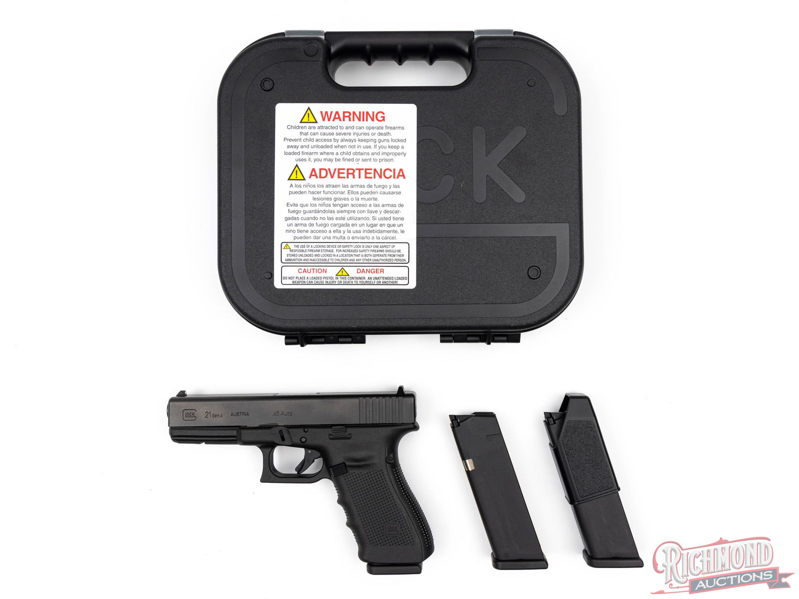 Like New Glock 21 GEN 4 .45 ACP Semi-Auto Pistol - 2