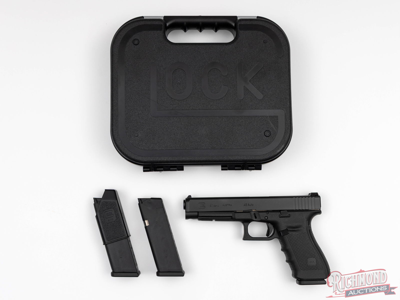 Glock G21 Gen 4 Long Slide .45 ACP Semi-Auto Pistol In Original Case (1 of 3)