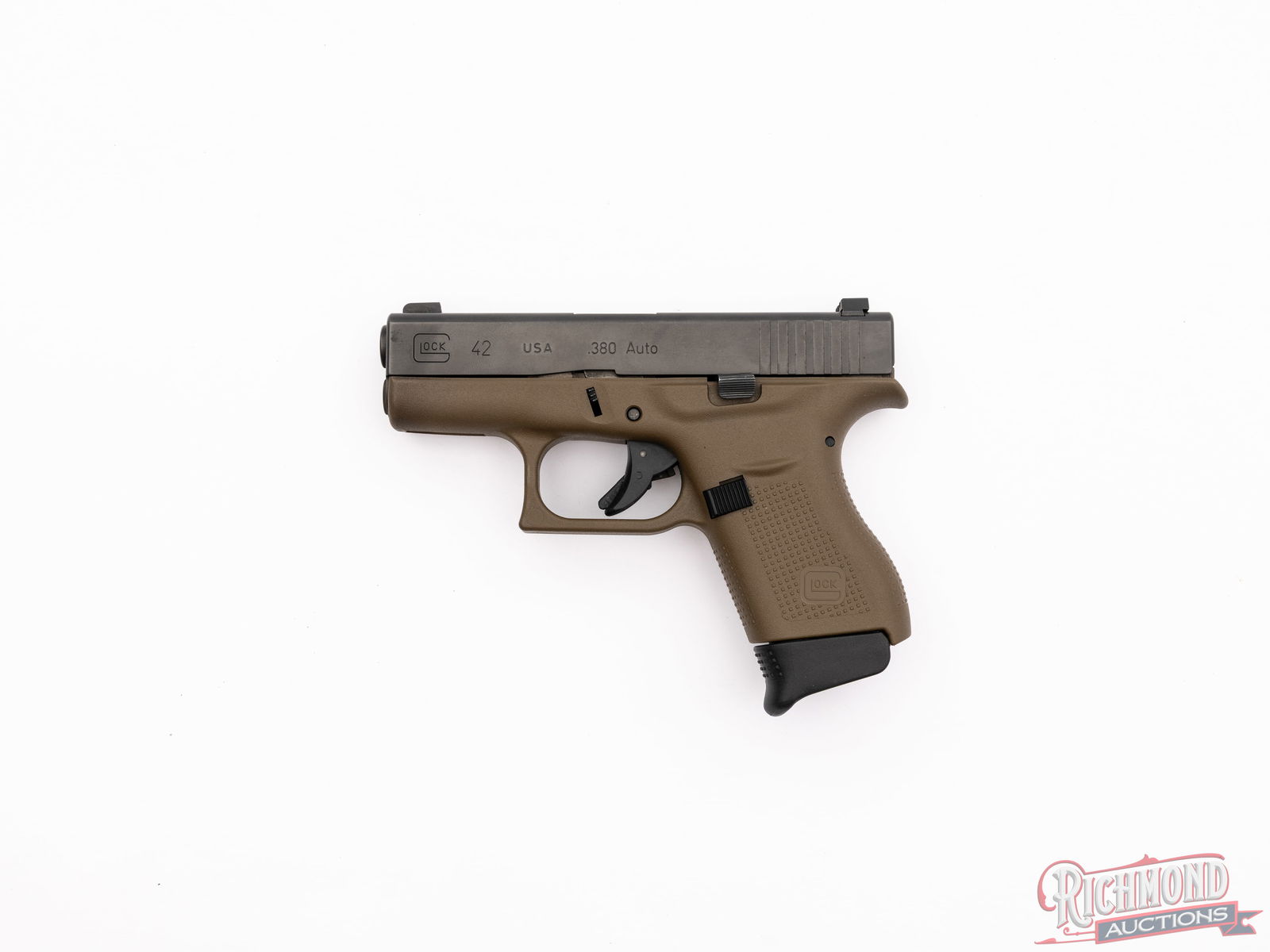 Glock 42 .380 ACP Duo-Tone FDE Semi-Auto Pistol In Original Box - 2