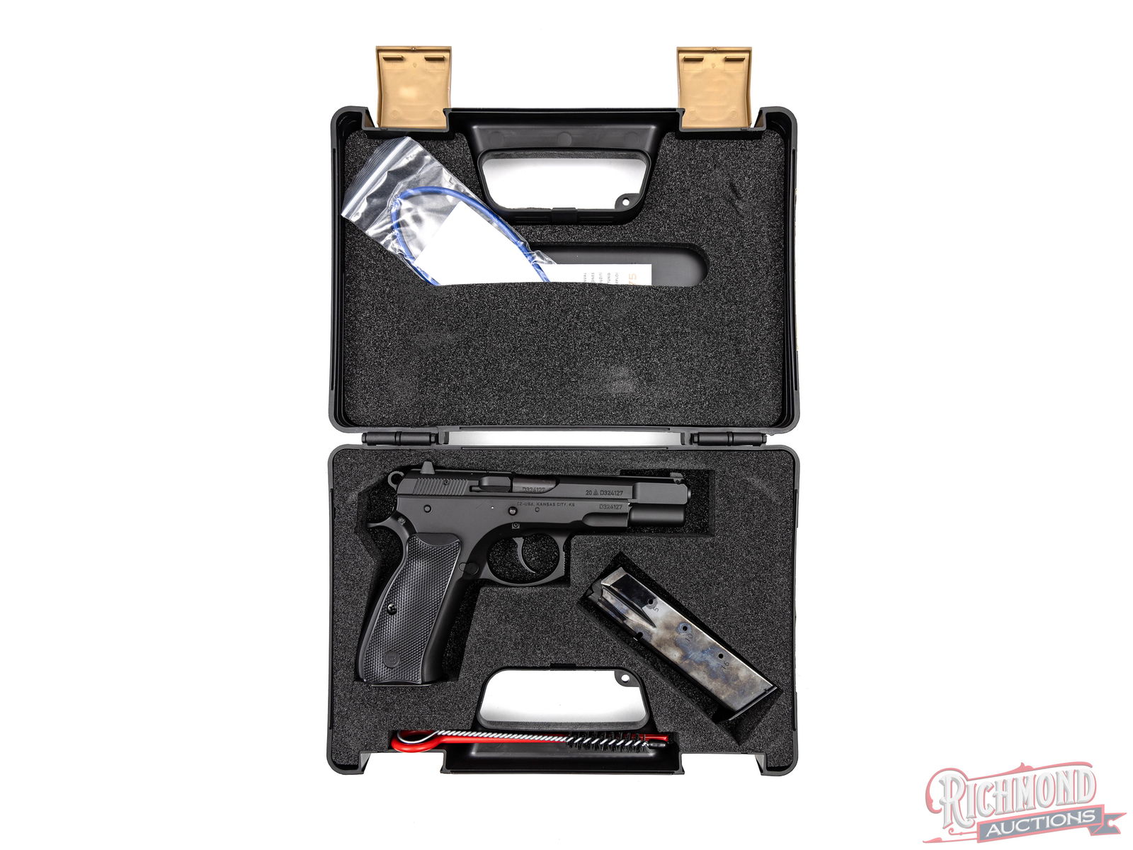 New CZ-Usa 75 B 9mm Semi-Auto Pistol In Original Case - 3