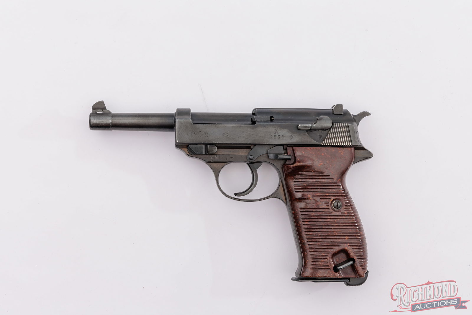 WWII Era Spreewerk CYQ P38 9mm Luger Semi-Auto Pistol - 2