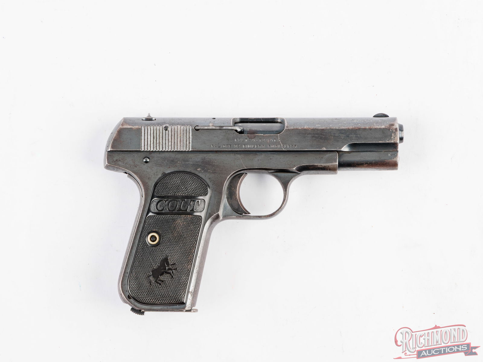 1916 Colt WWI Era Model 1903 Pocket Hammerless .32 ACP Semi-Auto Pistol - 2