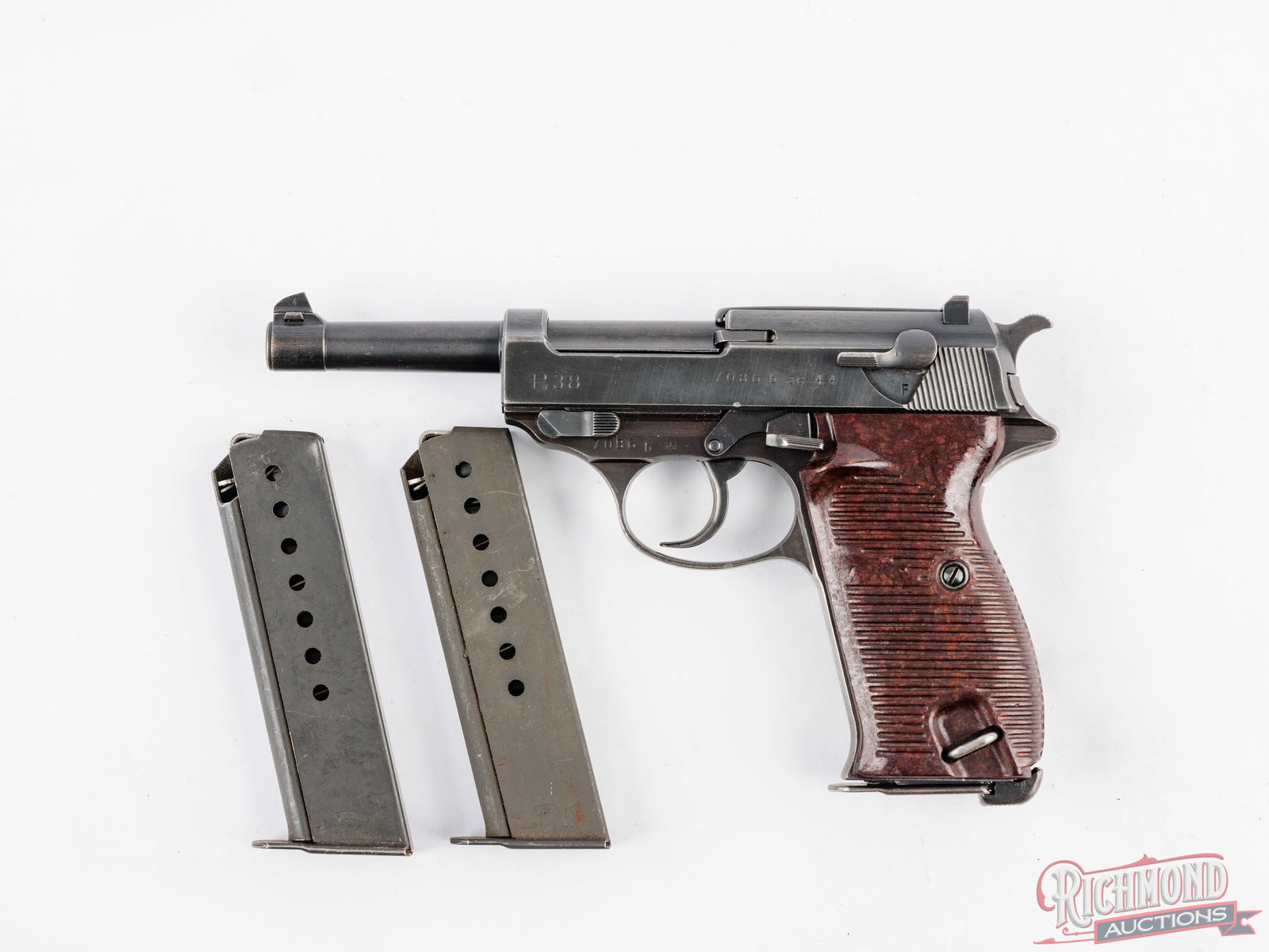 1944 Walther P38 9mm Luger Semi-Auto Pistol With Extra Magazines (1 of 3)