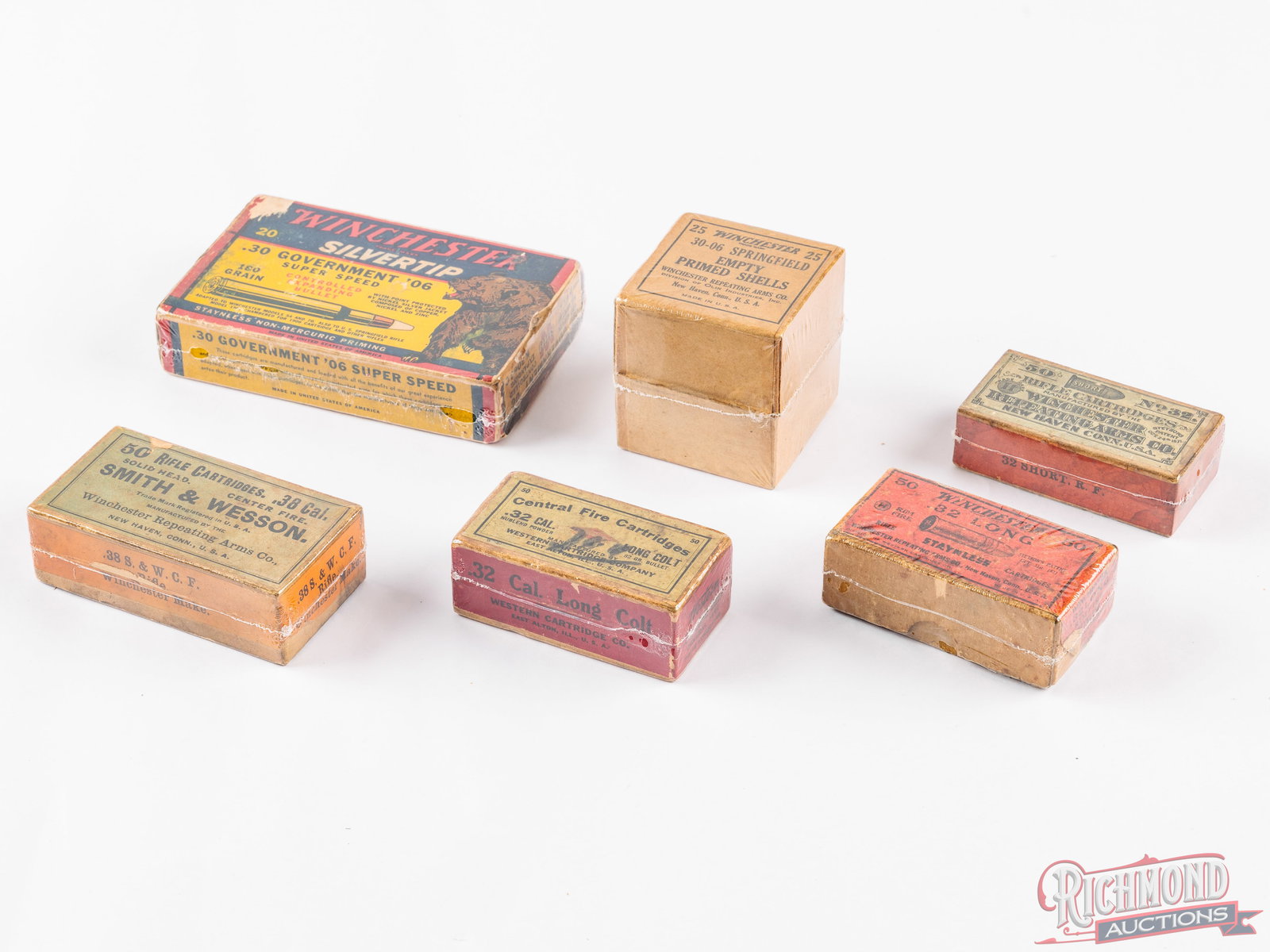 Winchester Collector Ammunition & Boxes In Hard-To-Find Calibers Some Factory Sealed (1 of 3)