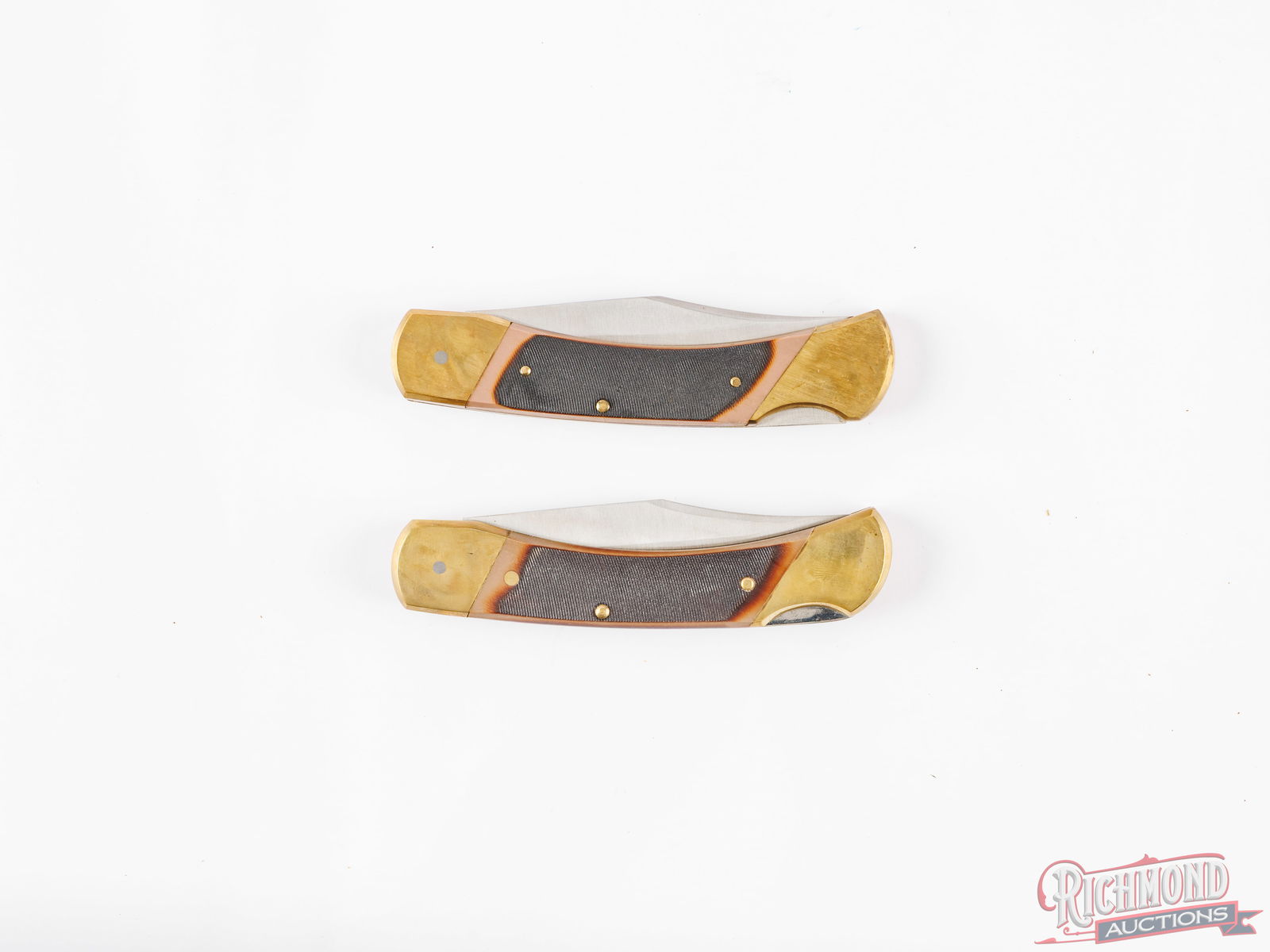 Two Schrade Old Timer 70T Lockback Folder Knives & Uncle Henry Limited Edition Set - 2