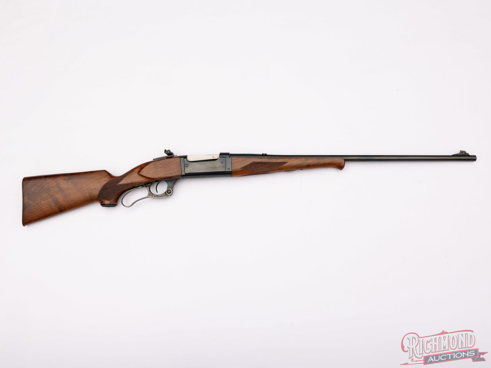 1928 Savage 99 Takedown .300 SAV Lever Action Rifle: Manufactured in 1928 by Savage Arms. This lever action features a 23-1/2" blued Hi-pressure steel barrel with a tang mounted Lyman adjustable peep sight and ramped front blade. Takedown frame