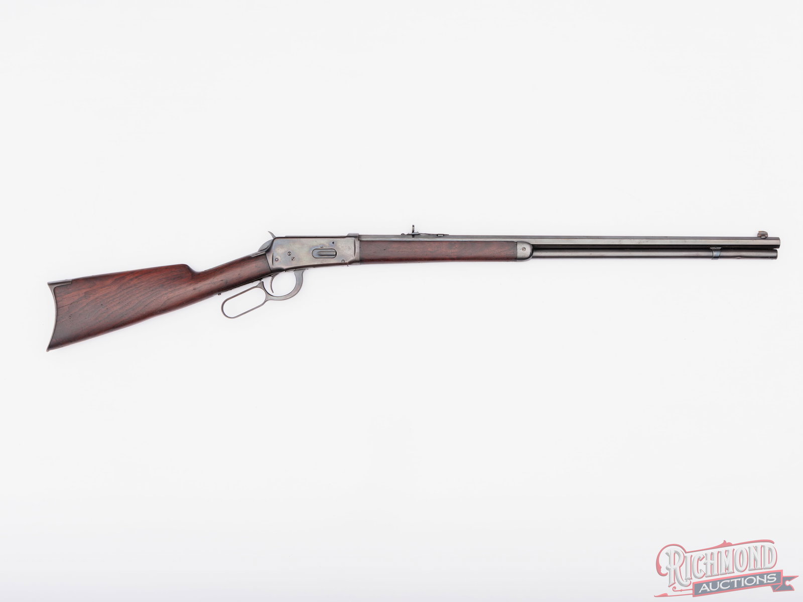 Antique 1896 Winchester Model 1894 Octagon Barrel Lever Action Rifle 30 WCF (1 of 2)