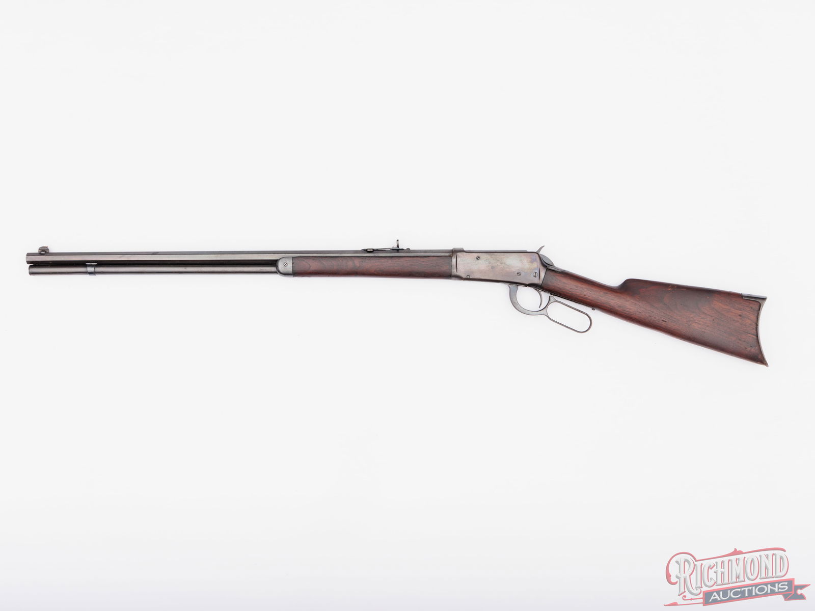 Antique 1896 Winchester Model 1894 Octagon Barrel Lever Action Rifle 30 WCF - 2