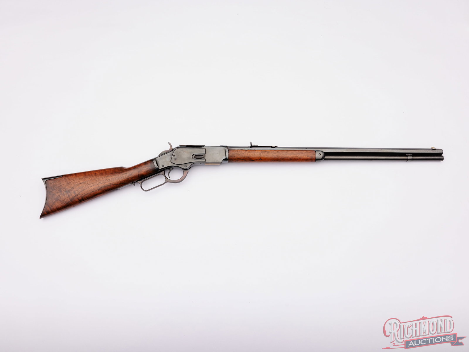 Antique Winchester Model 1873 Lever Action Rifle in 38 W.C.F. Caliber (1 of 2)