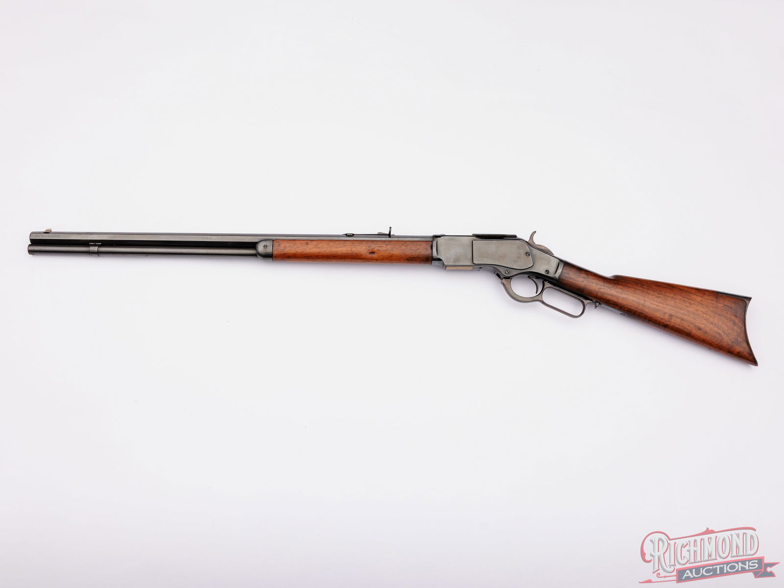 Antique Winchester Model 1873 Lever Action Rifle in 38 W.C.F. Caliber - 2