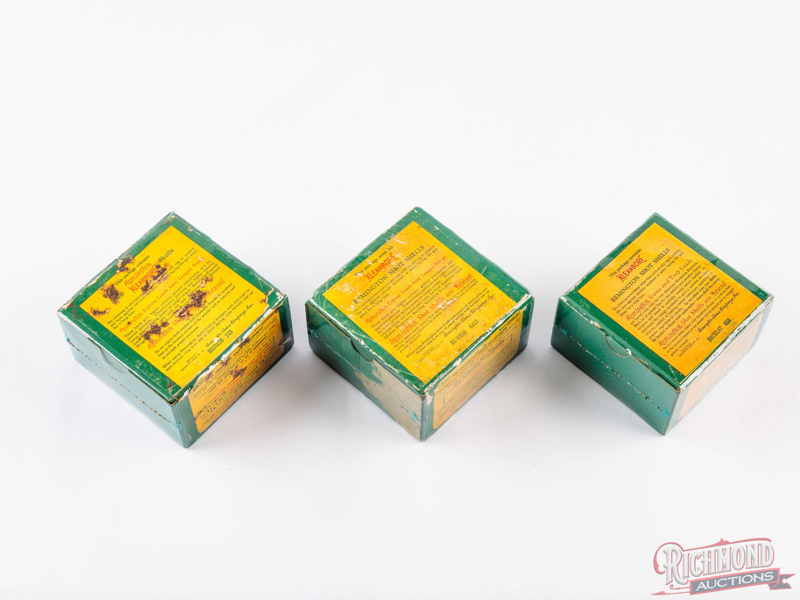 Three Remington UMC Nitro Express 12 GA Mallard & Buck & 16 GA Game Loads - 2