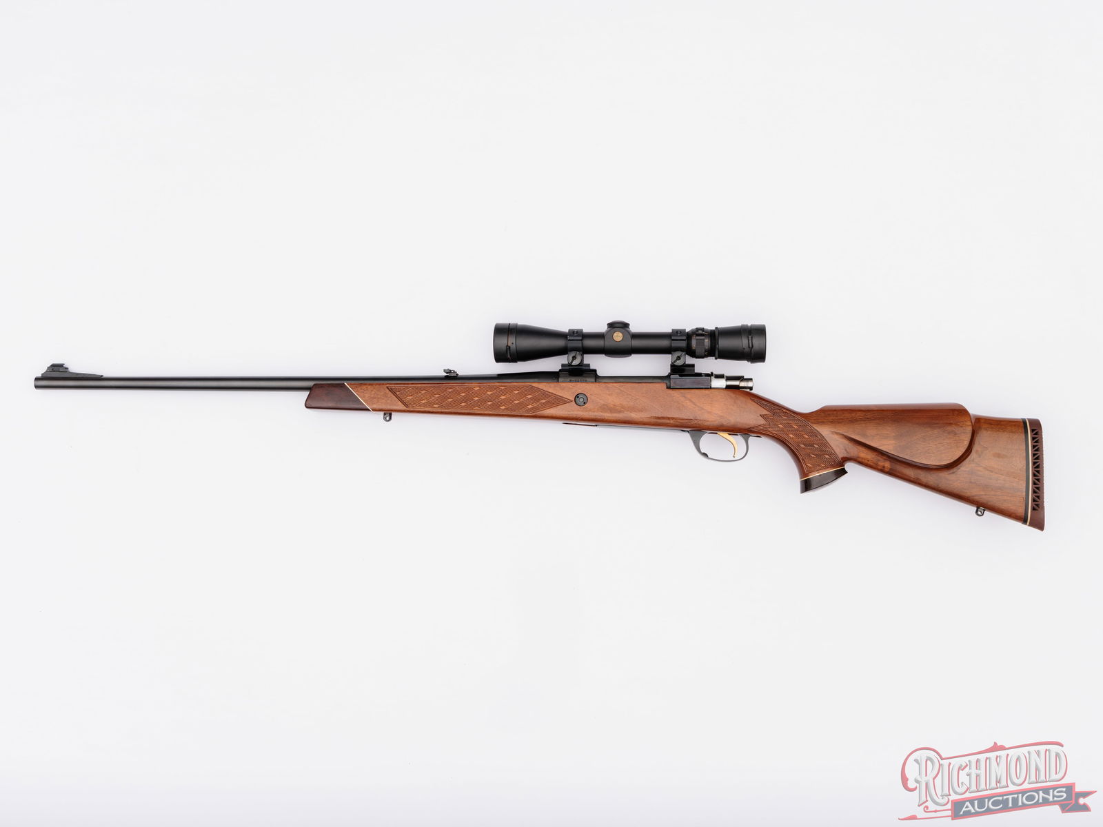 Parker-Hale Mauser Action Deluxe .270 WIN Bolt Action Rifle with Leupold Scope - 2