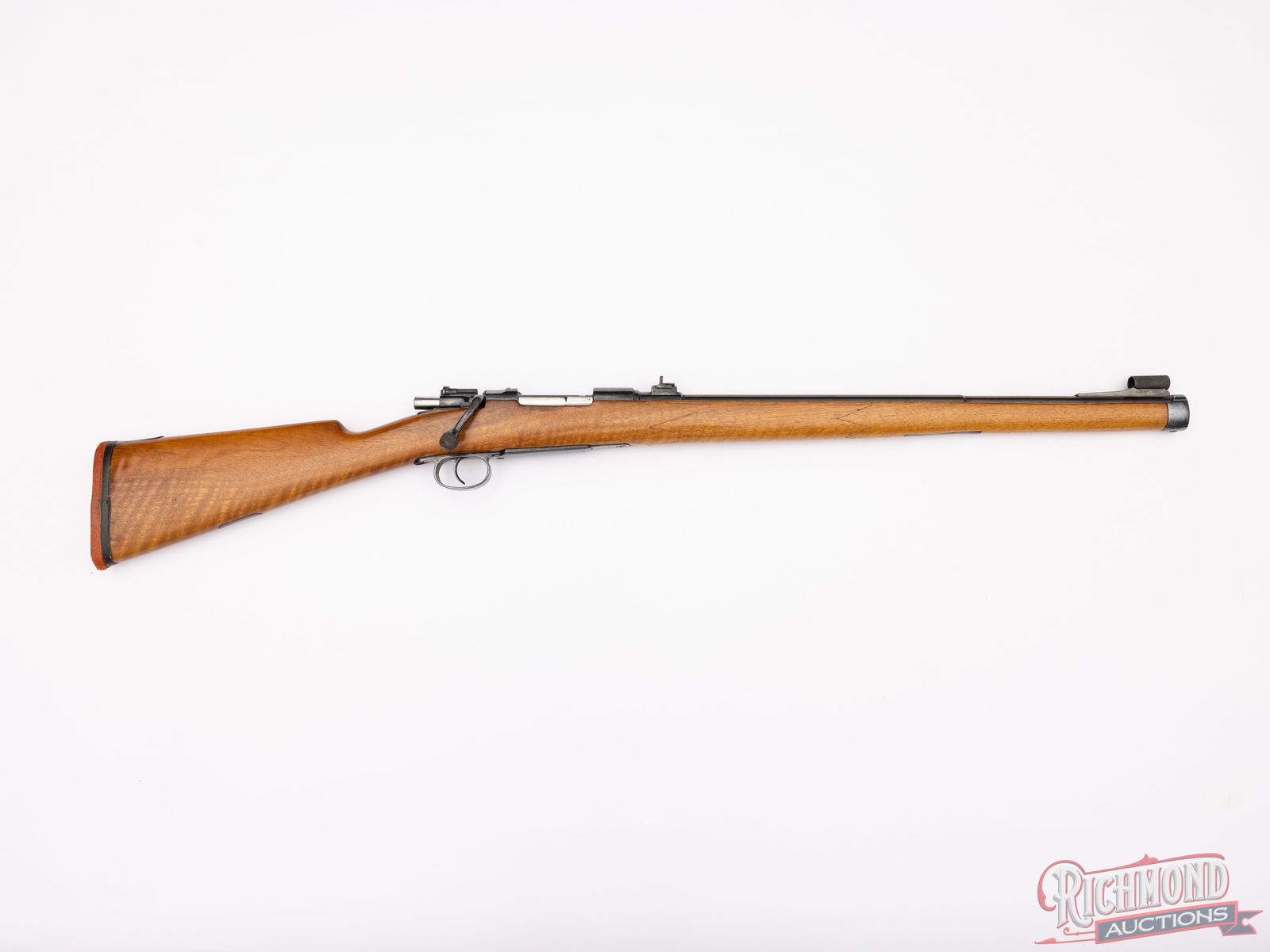 Antique Mauser Chilean 1895 Loewe 7x57 Bolt Action Rifle with Mannlicher Style Stock (1 of 2)