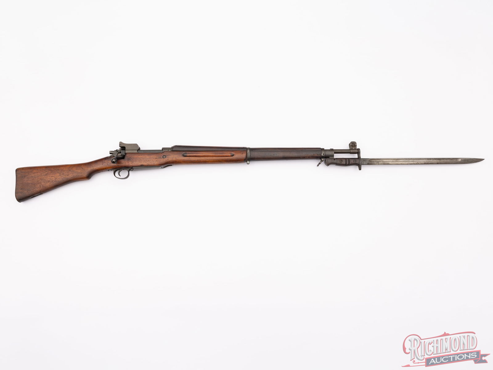1918 Eddystone Model Of 1917 Bolt Action Rifle .30-06 Springfield With Bayonet (1 of 2)