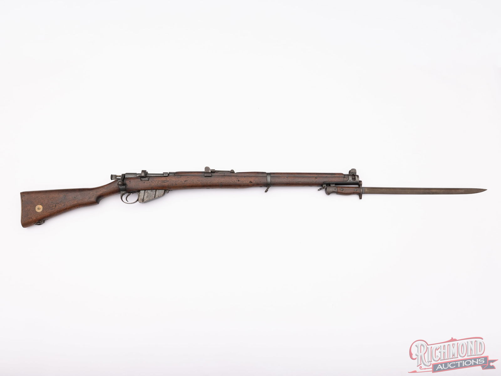1918 BSA No 1 Mark III* Sht LE Lee Enfield Bolt Action Rifle With Bayonet (1 of 2)