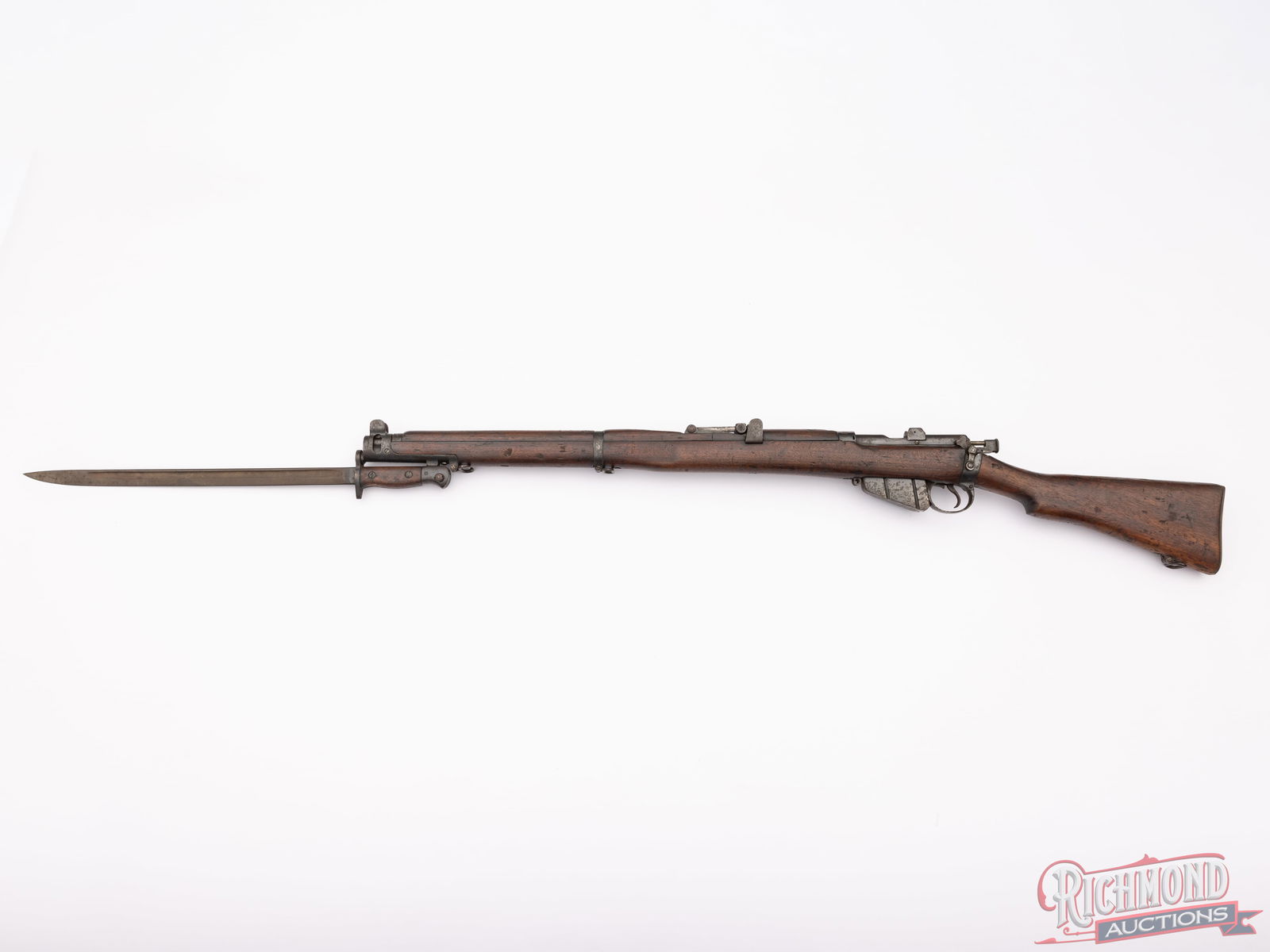 1918 BSA No 1 Mark III* Sht LE Lee Enfield Bolt Action Rifle With Bayonet - 2