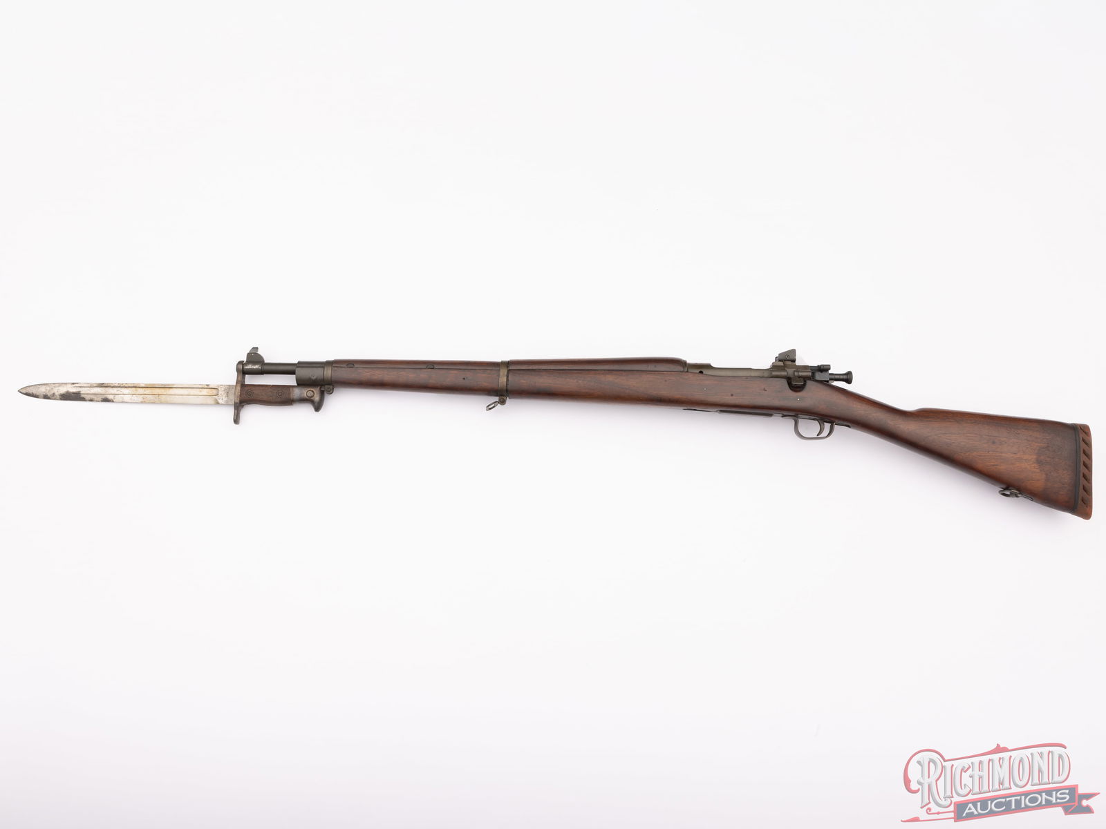 1942 Remington Model 03-A3 Bolt Action Rifle .30-06 Springfield With Bayonet - 2