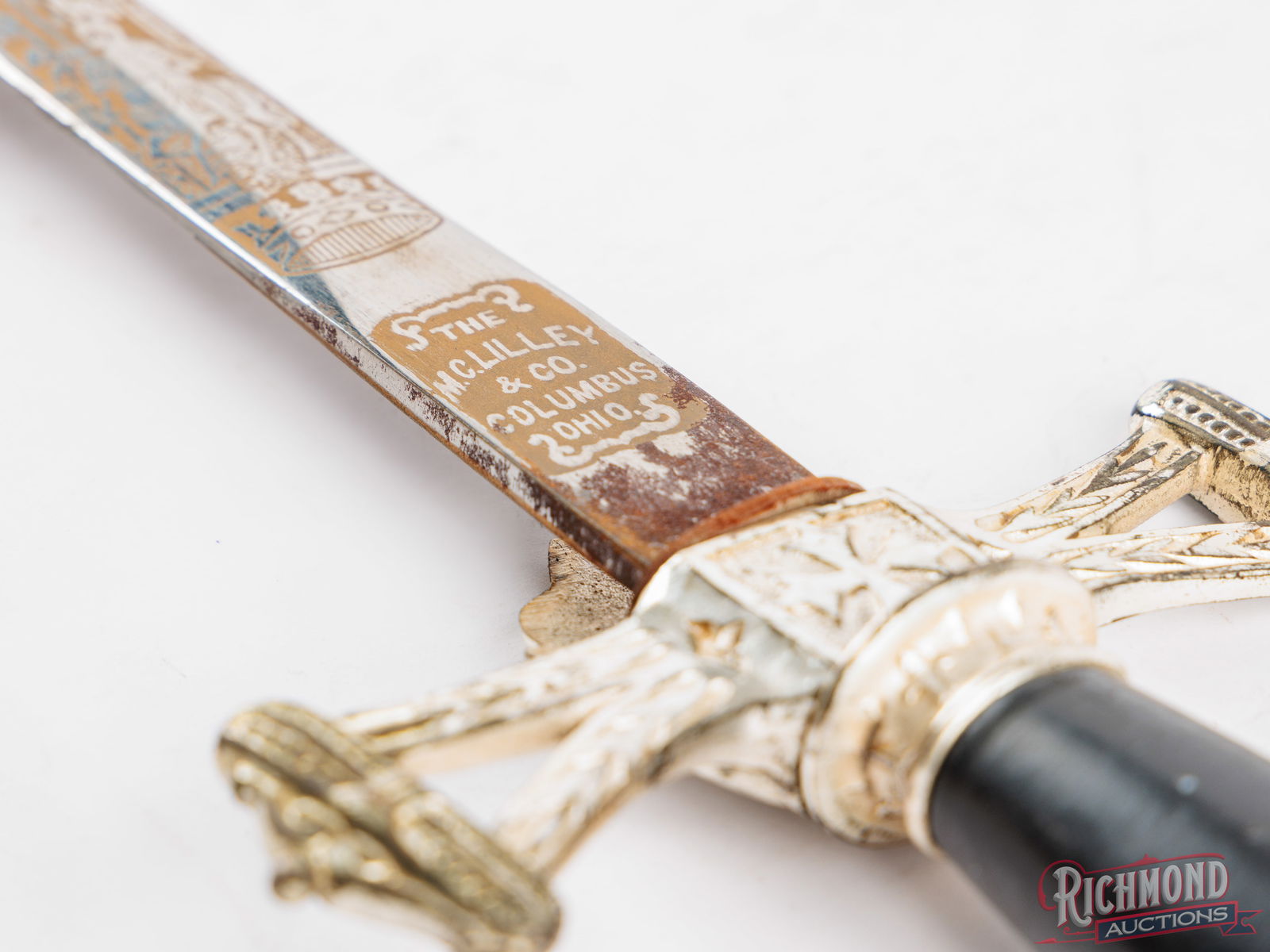 Masonic Knights Templar Sword Made by MC Lilley & Co - 6