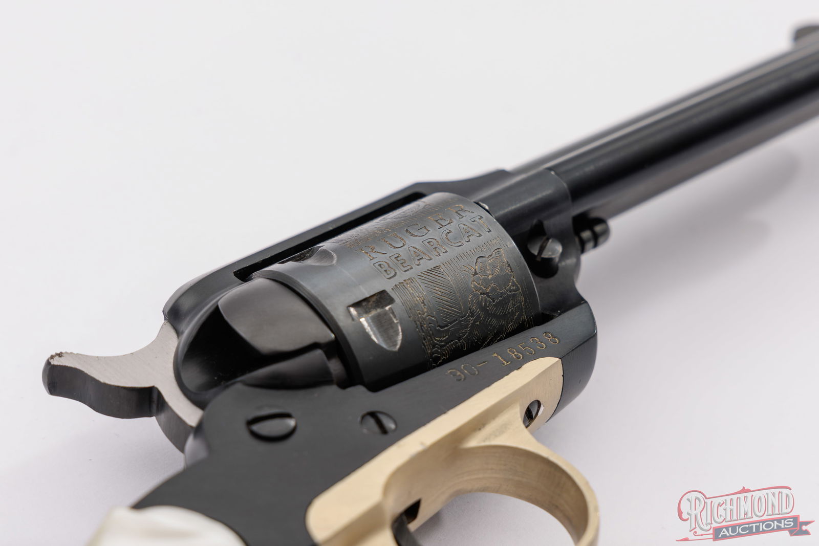 1971 Sturm Ruger Super Bearcat .22 LR Single Action Revolver In Original Box - 4