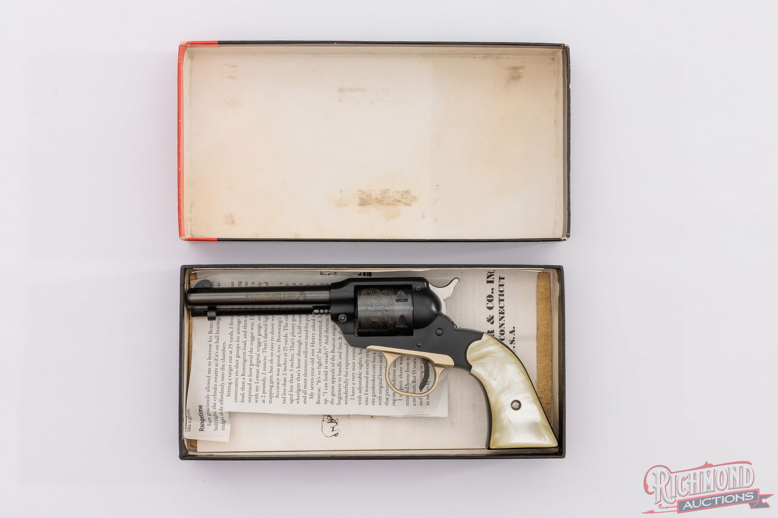 1971 Sturm Ruger Super Bearcat .22 LR Single Action Revolver In Original Box - 6